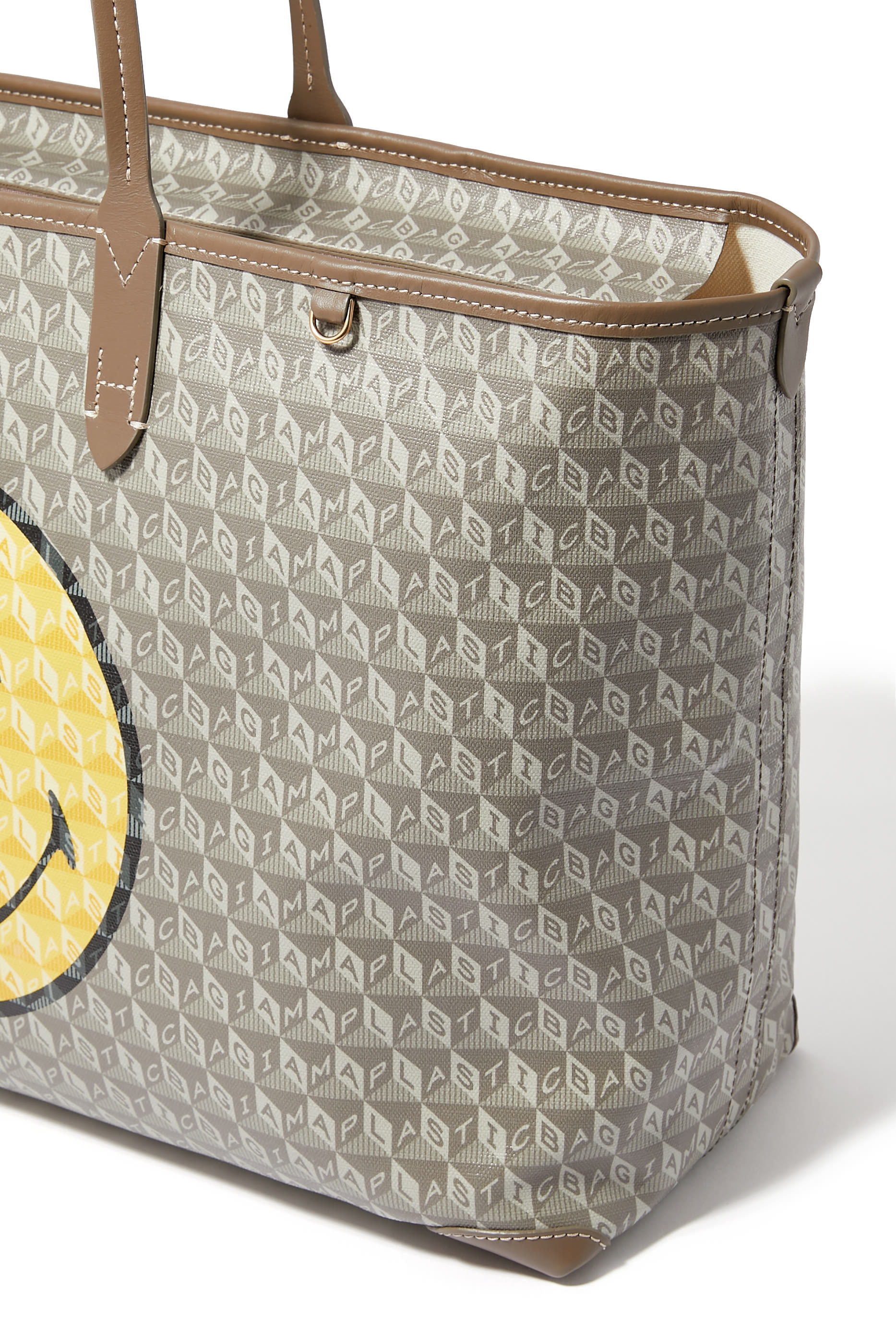 I am a Plastic Bag Wink Zipped Tote Bag