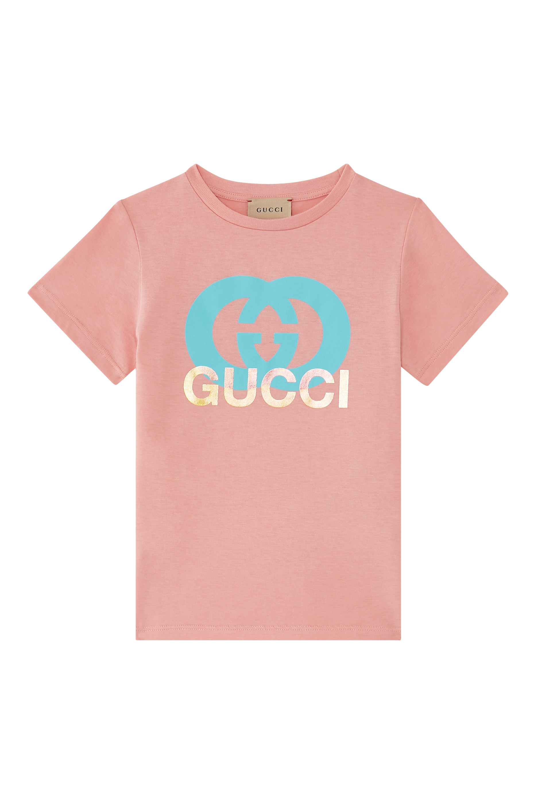 Kids Printed GG T-Shirt