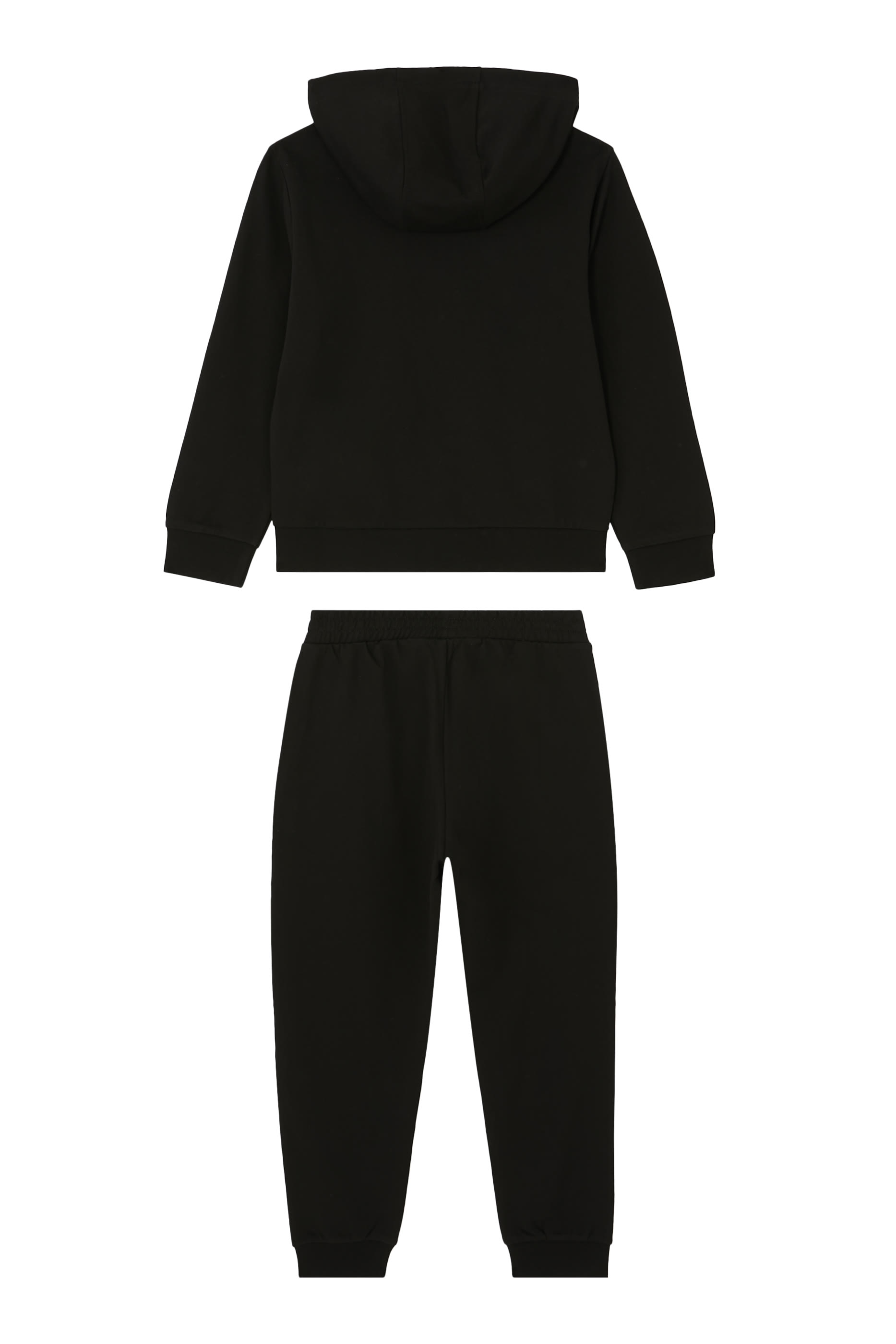 Kids EA7 Logo Cotton Tracksuit