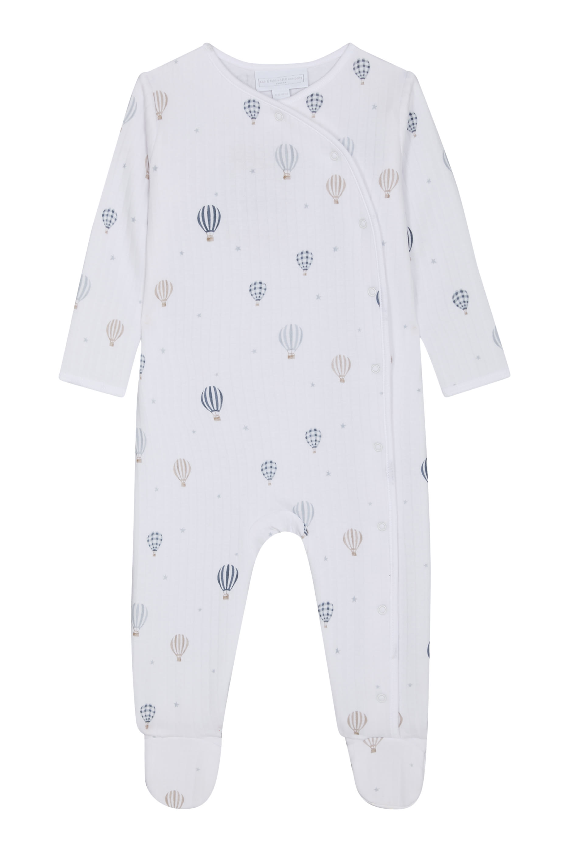 Organic Cotton Blend Hot Air Balloon Sleepsuit