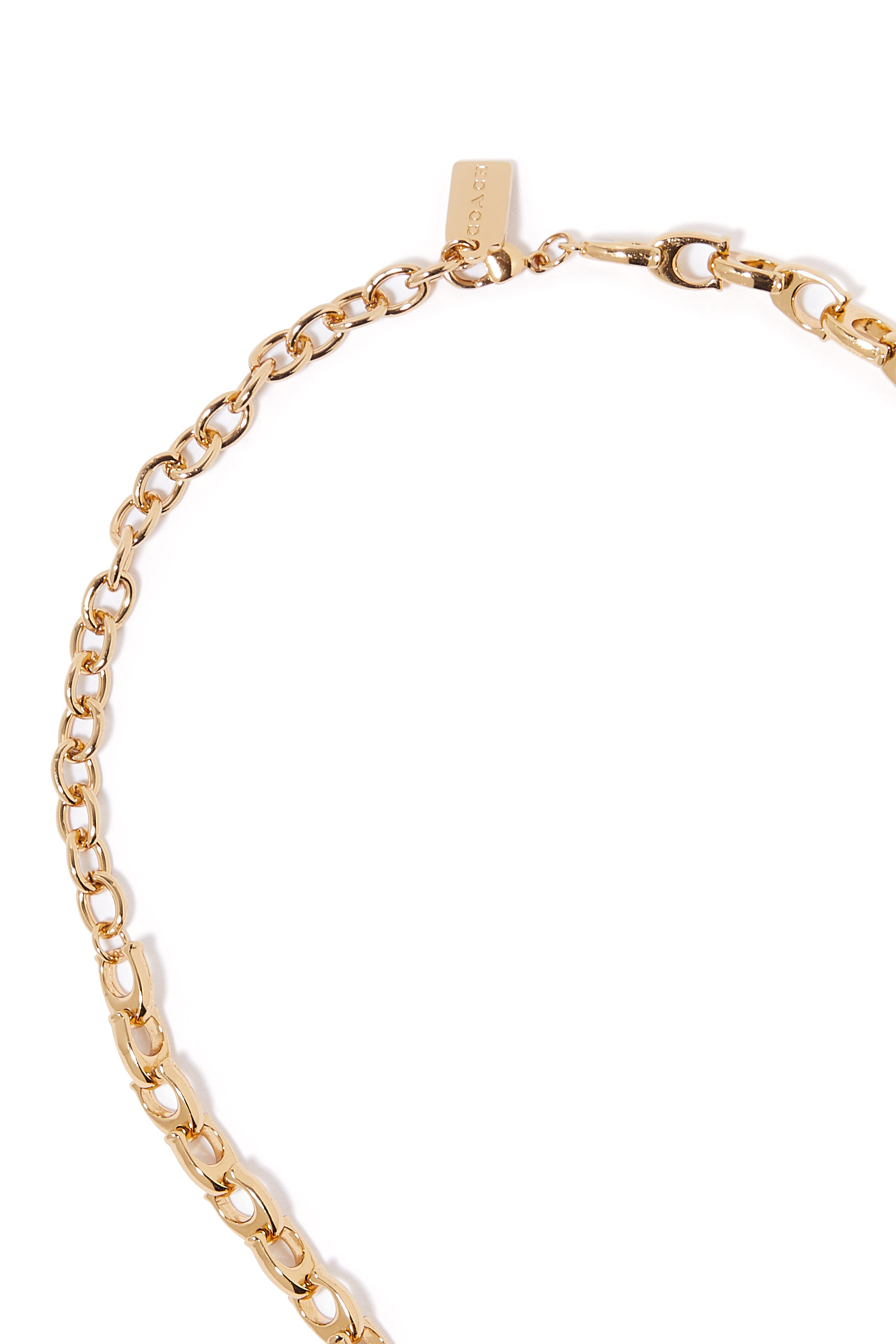 Signature C Chain Choker Necklace