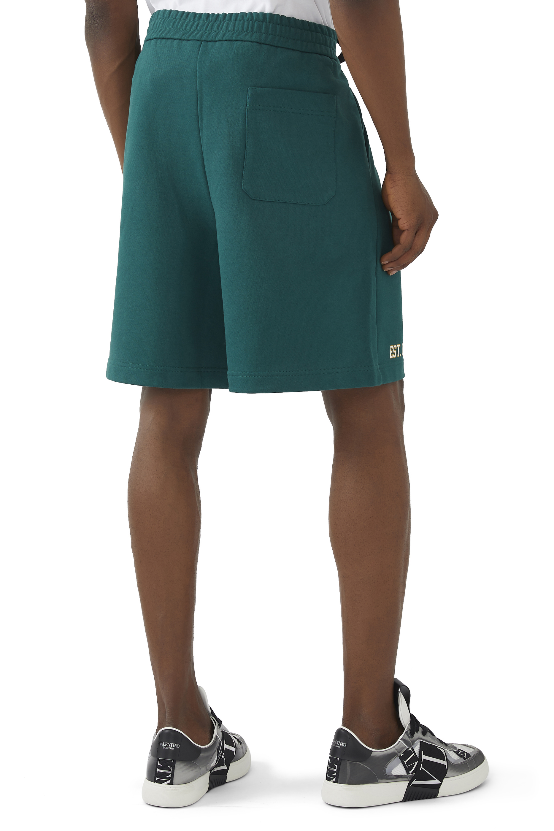 Valentino Garavani Vlogo Jersey Shorts