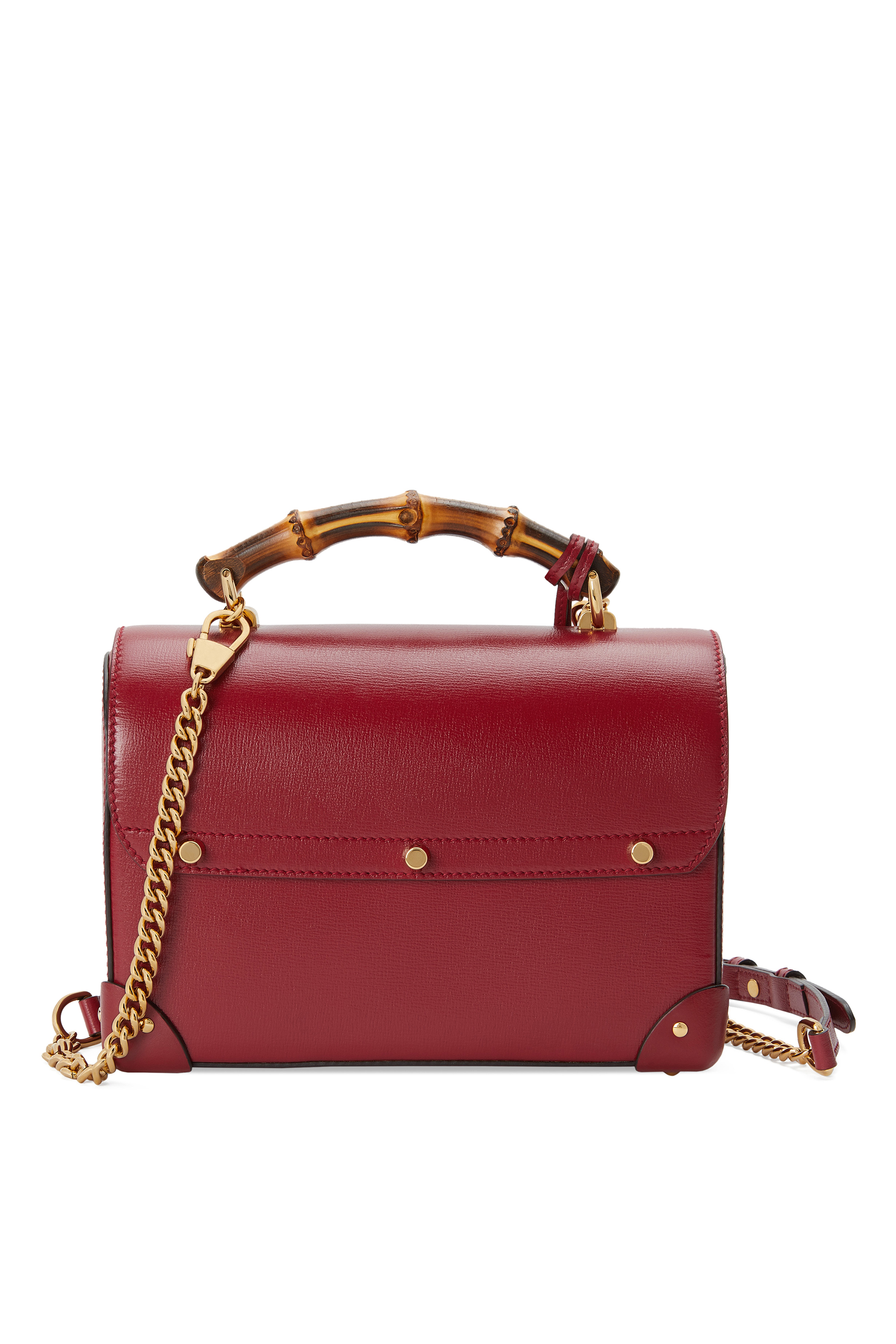 Padlock GG Small Bamboo Shoulder Bag