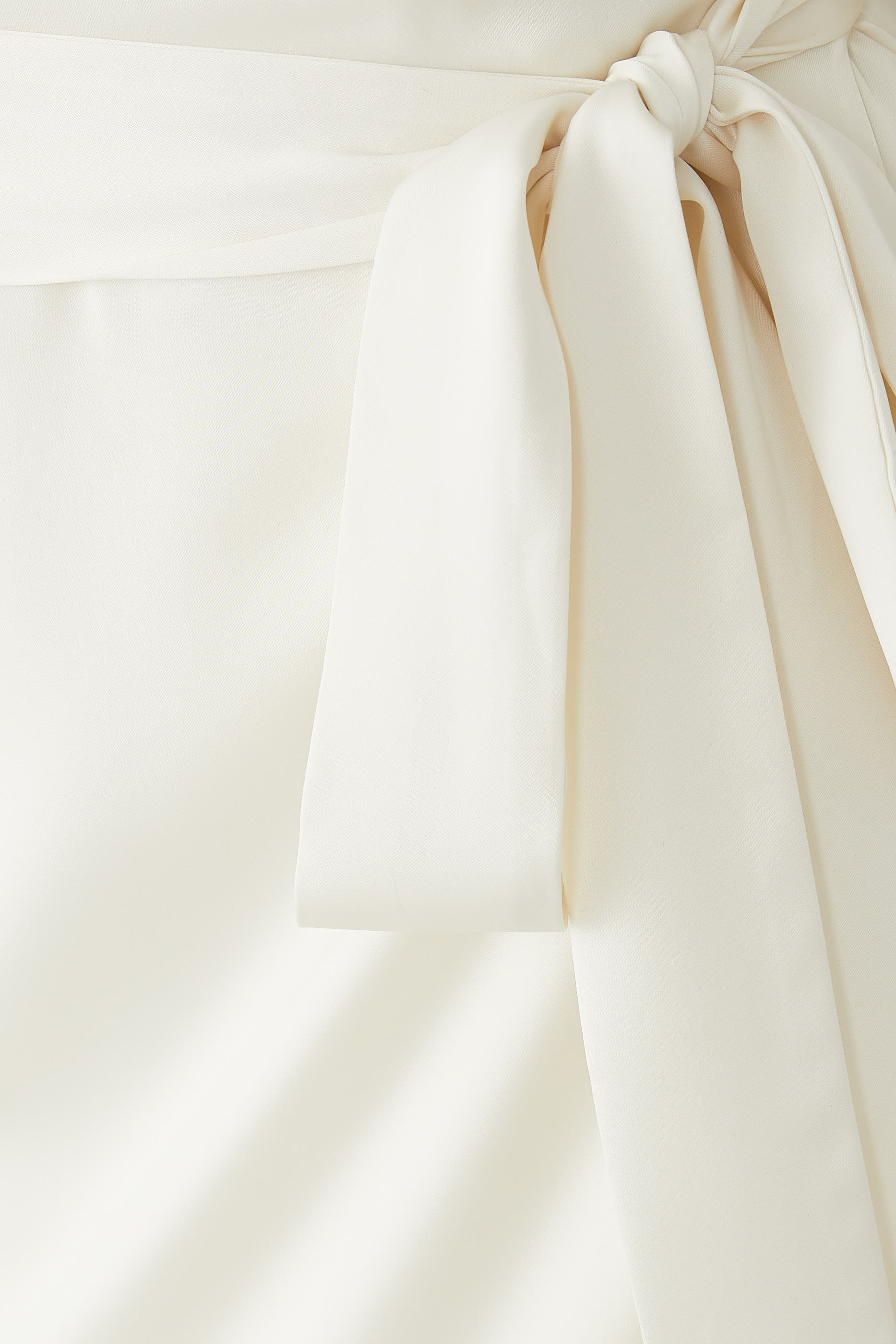 Satin Midi Wrap Dress