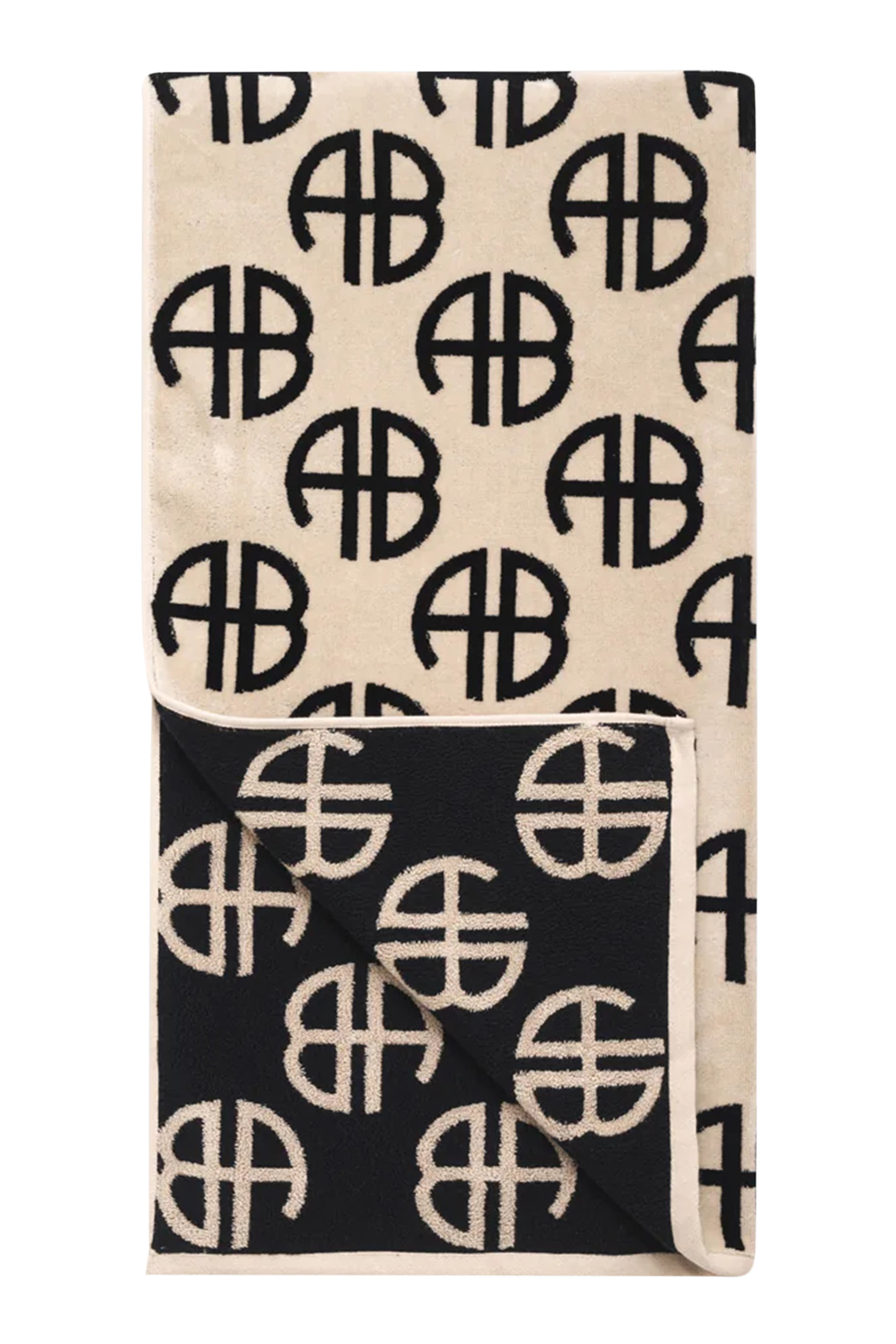 Monogram Print Bahia Towel