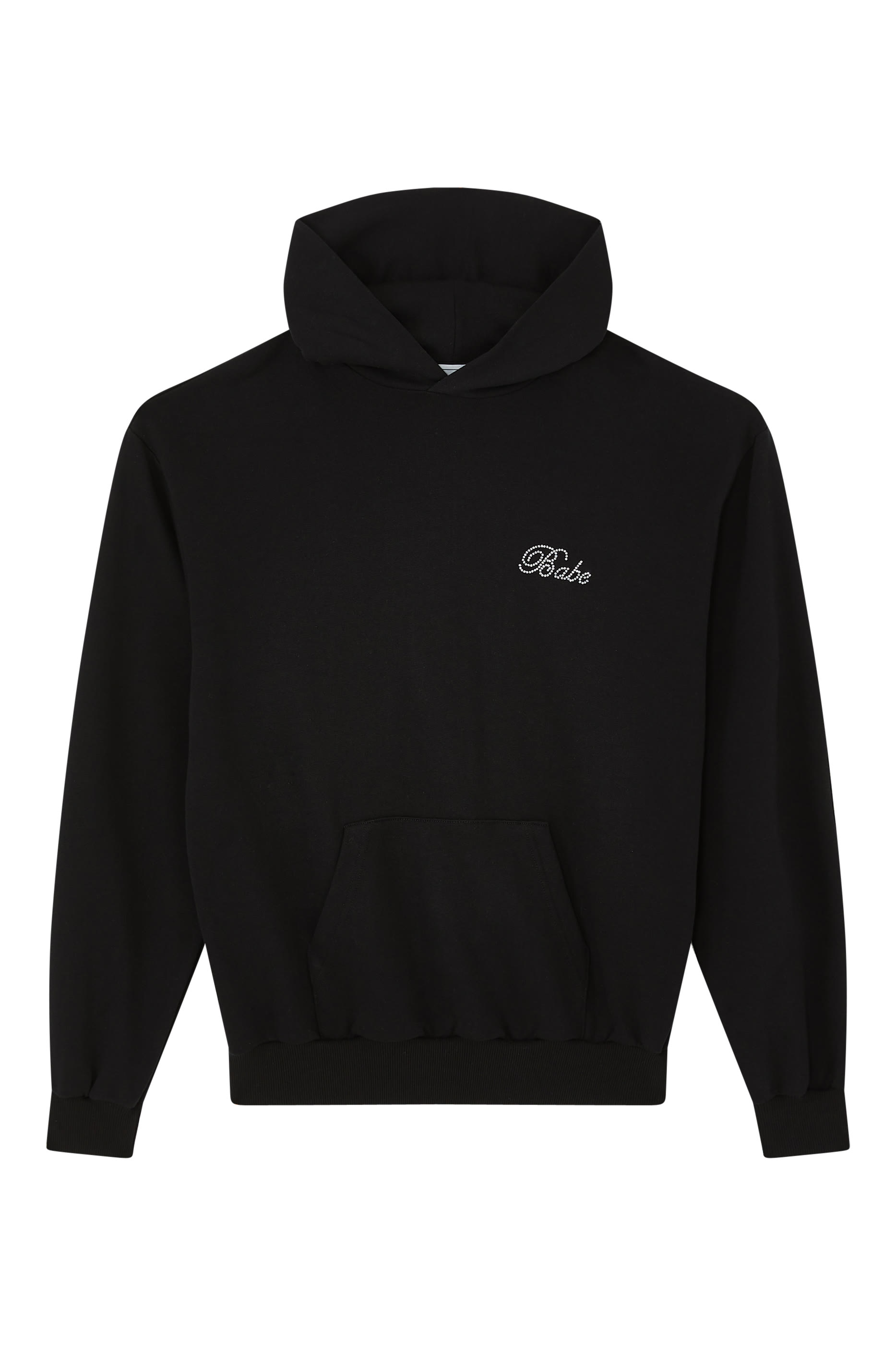 Rhinestone Writing Hoodie Sweatshirt