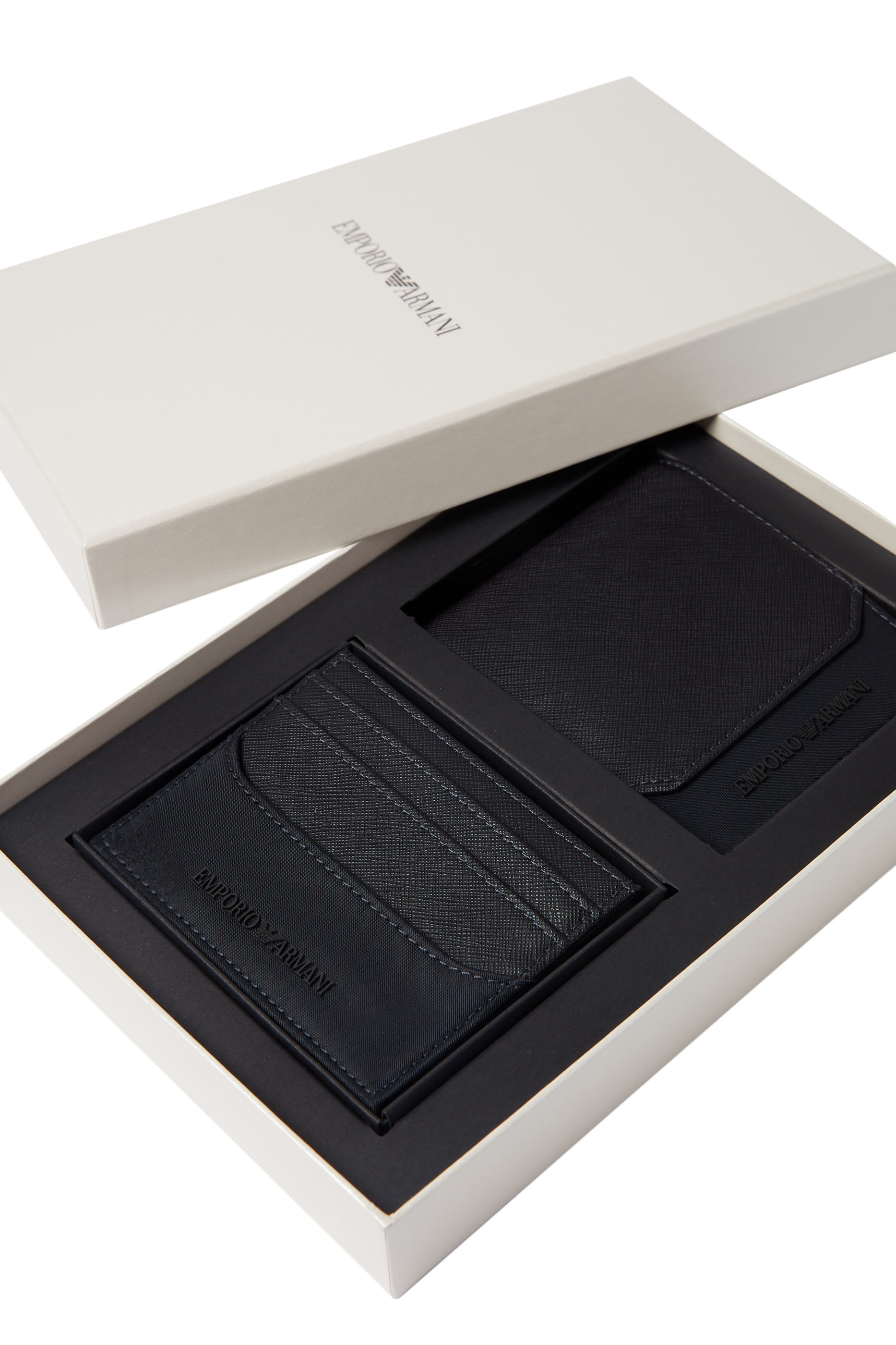 Logo Wallet + Card Holder Set