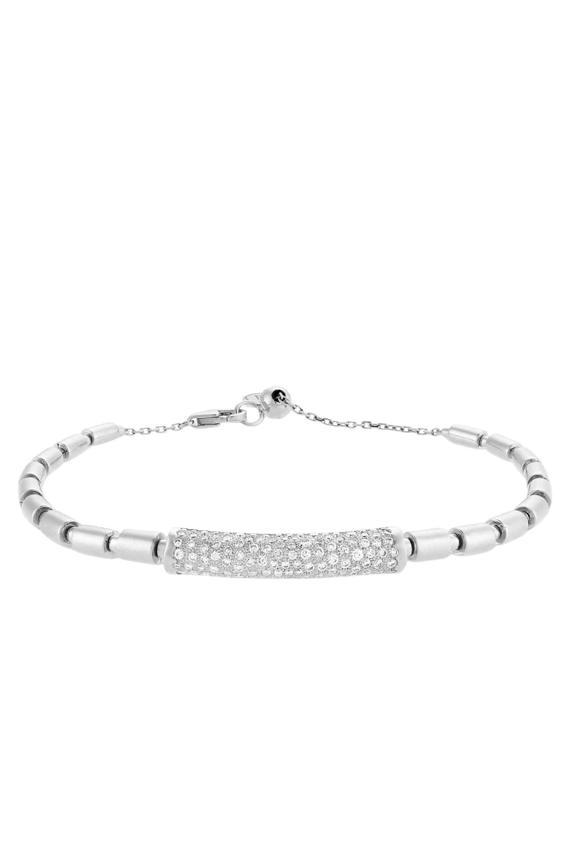  Iteru Bracelet, 18k White Gold & Diamonds