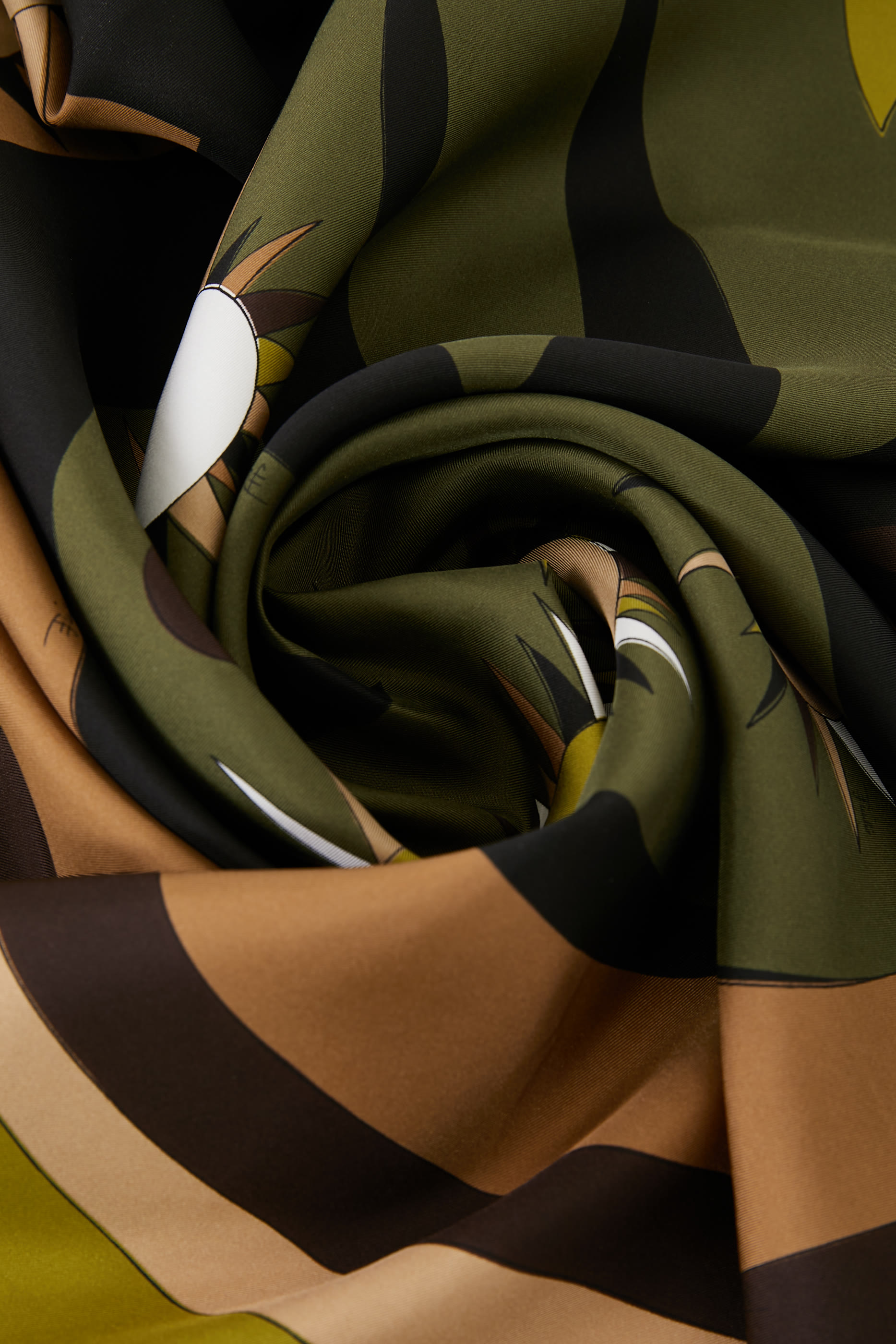 Stella Print Silk-Twill Carré