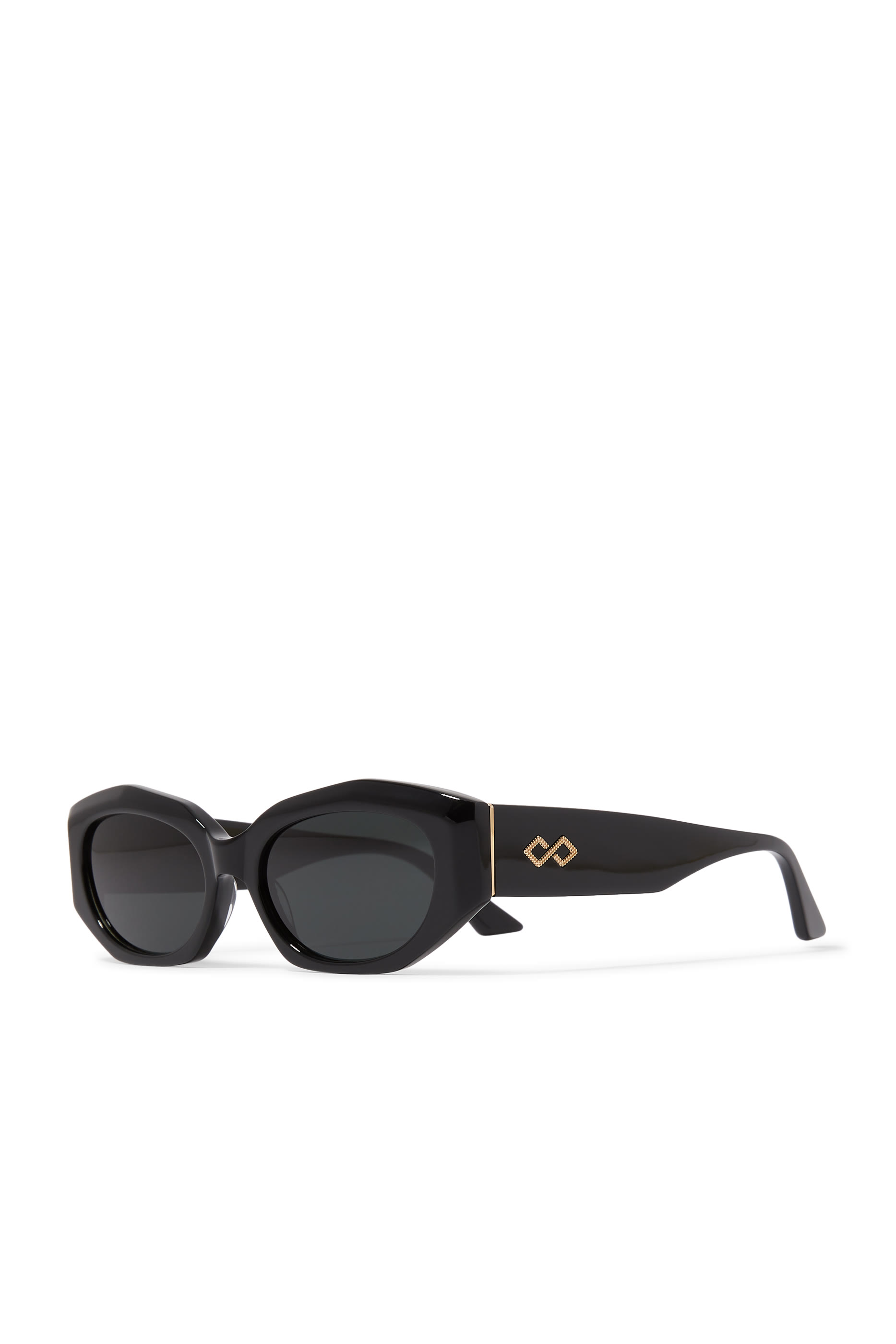  Blair Rectangular Frame Sunglasses 