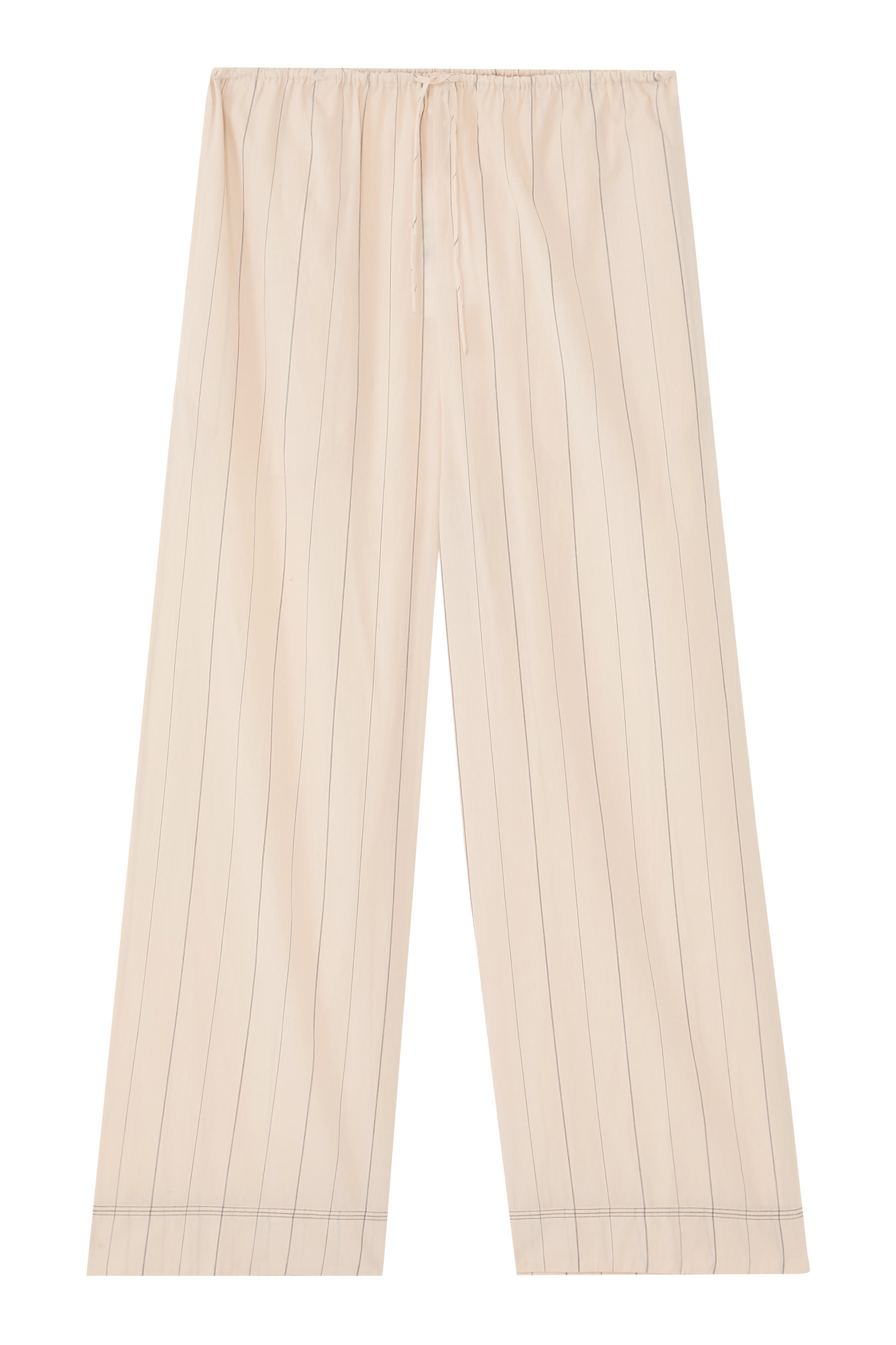 Organic Cotton Relaxed Cropped Pajama Bottoms 