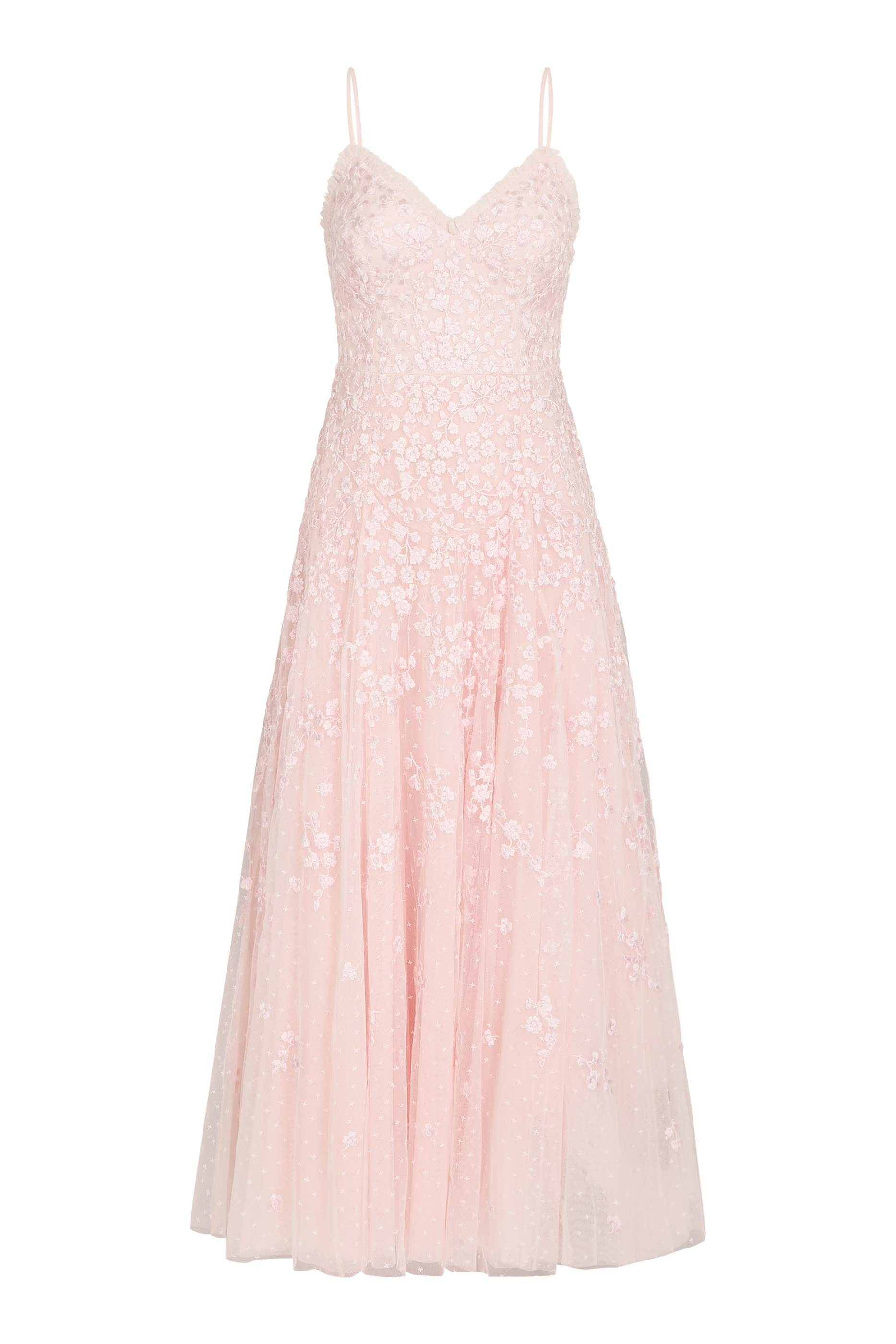 Scatter Blossom Cami Ankle Gown 