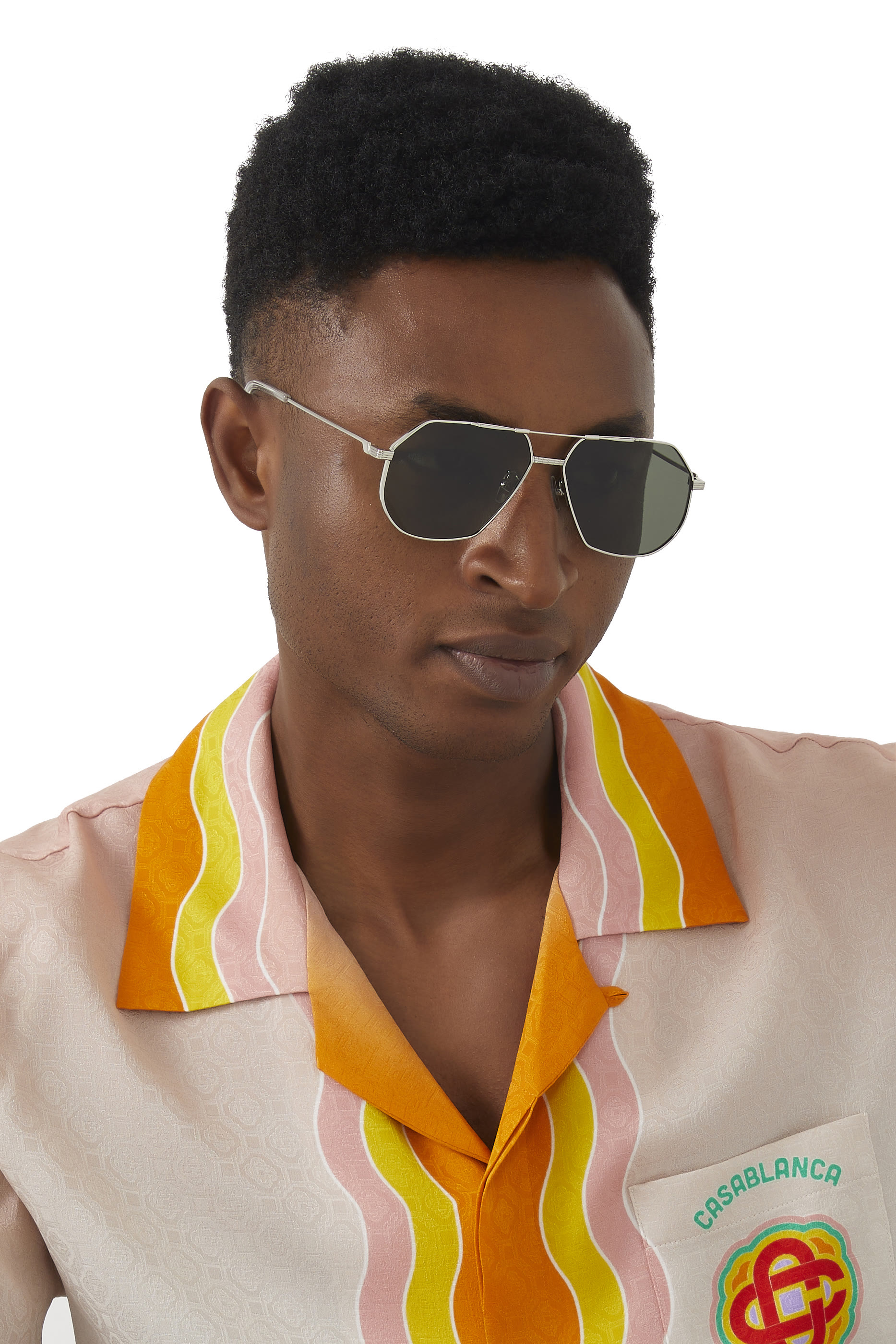 Race Aviator Sunglasses