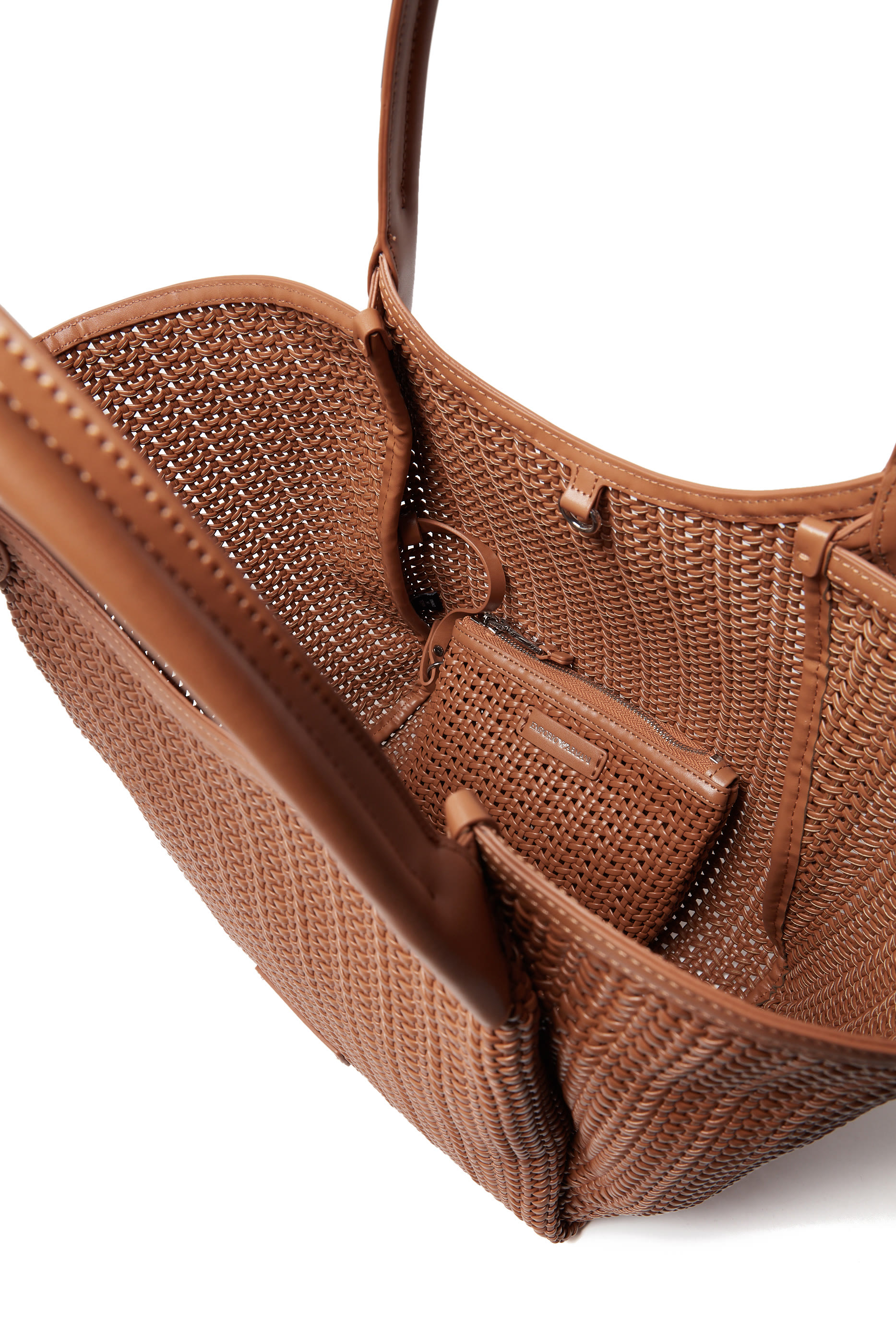 Raffia Shopping Tote Bag