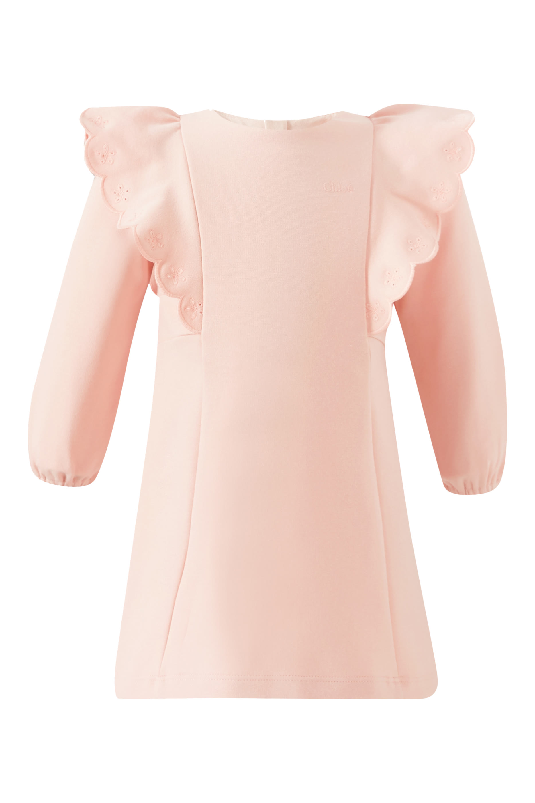 Kids Embroidered Jersey Dress