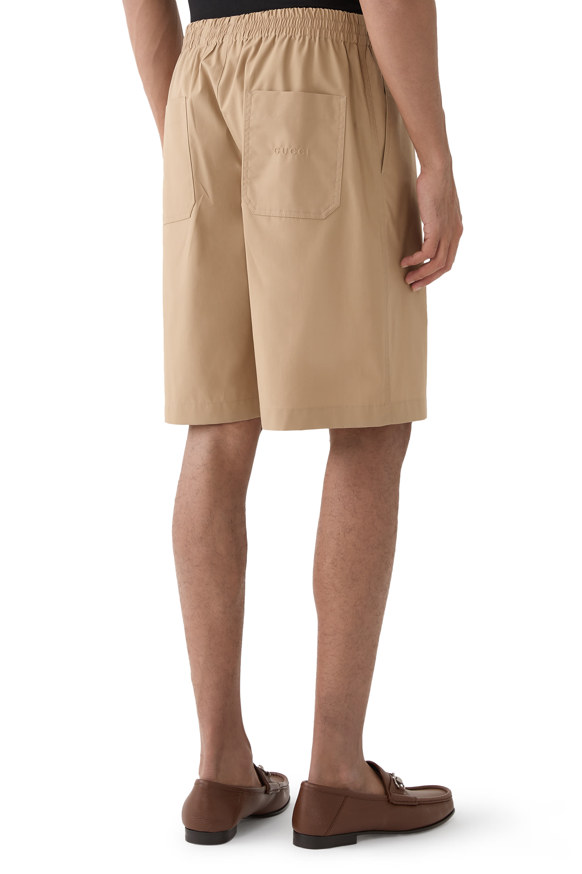 Cotton Poplin Shorts
