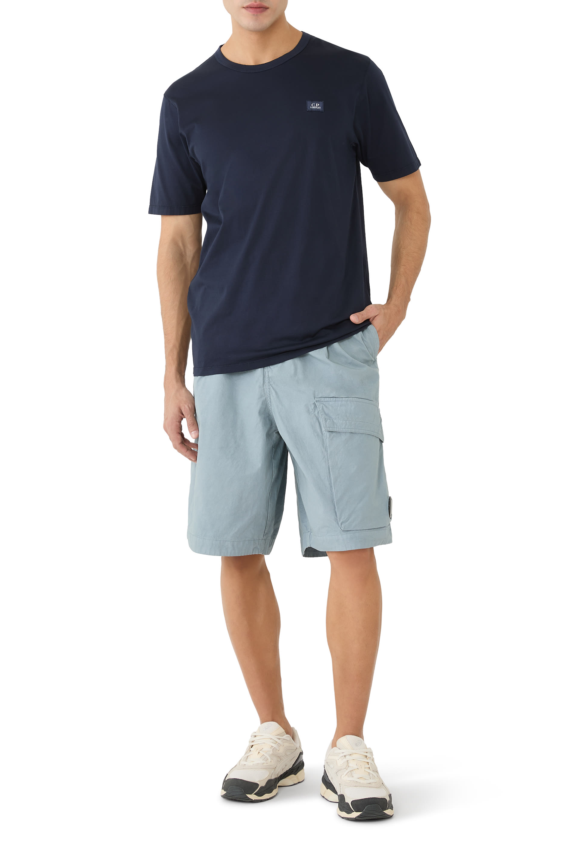 Mercerized 70/2 Jersey Gasato Logo T-Shirt