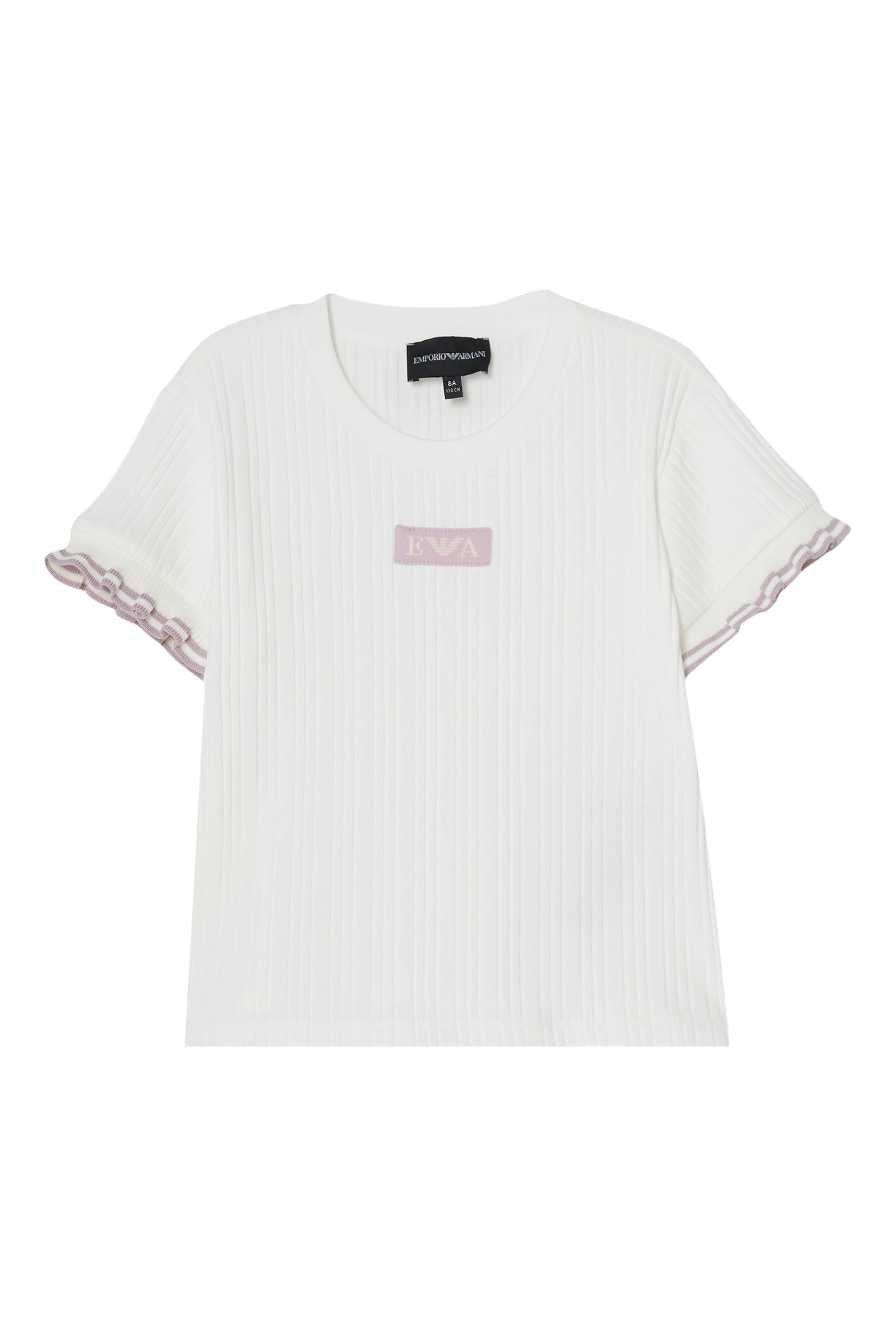 Kids EA Logo Ribbed Jumper