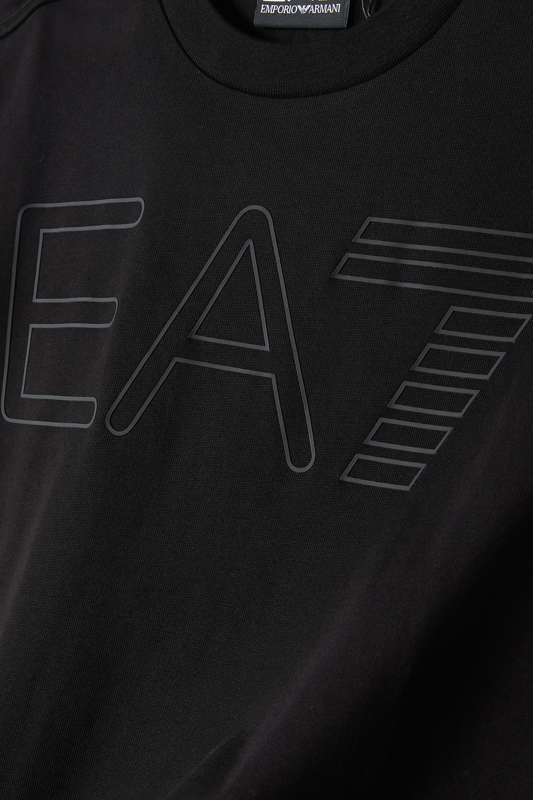 Kids EA7 Oversized Logo T-Shirt