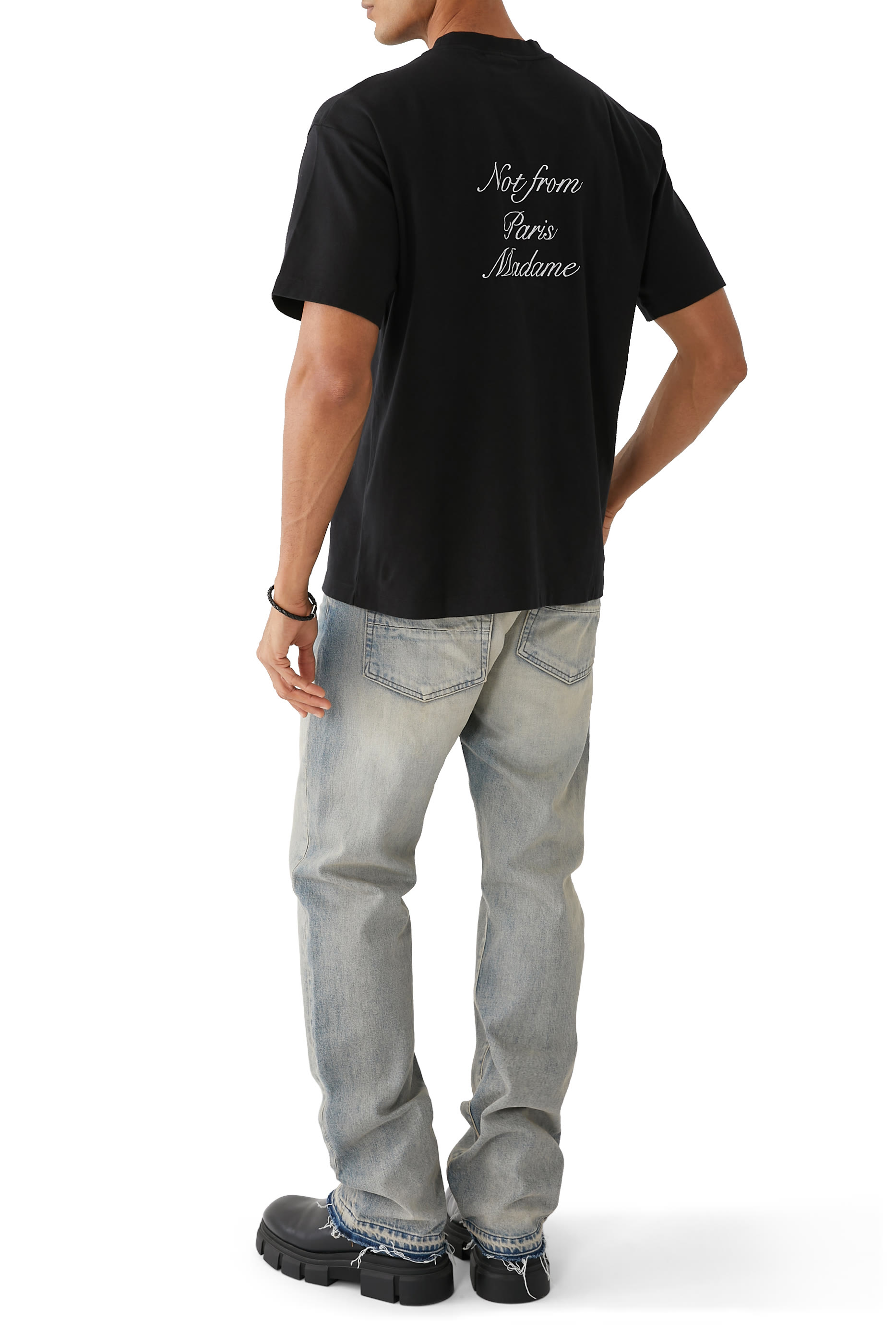 Le Cursive Slogan T-Shirt