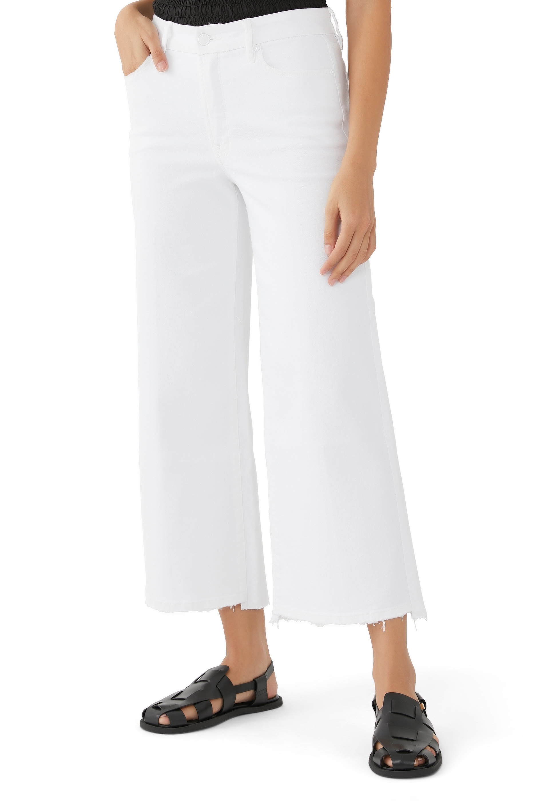 Good Waist Palazzo Crop Jeans