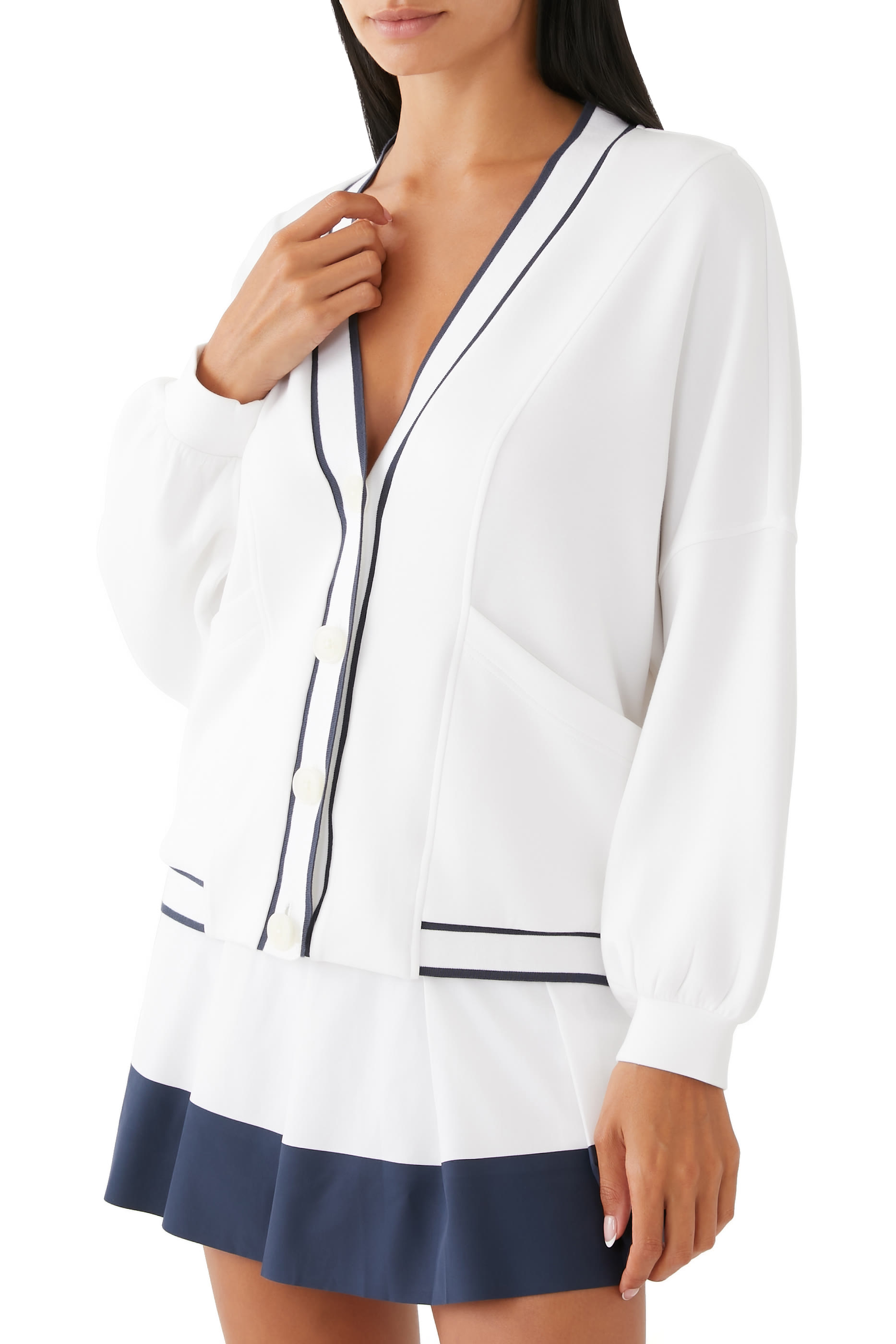 	Decker Off Court Cardigan