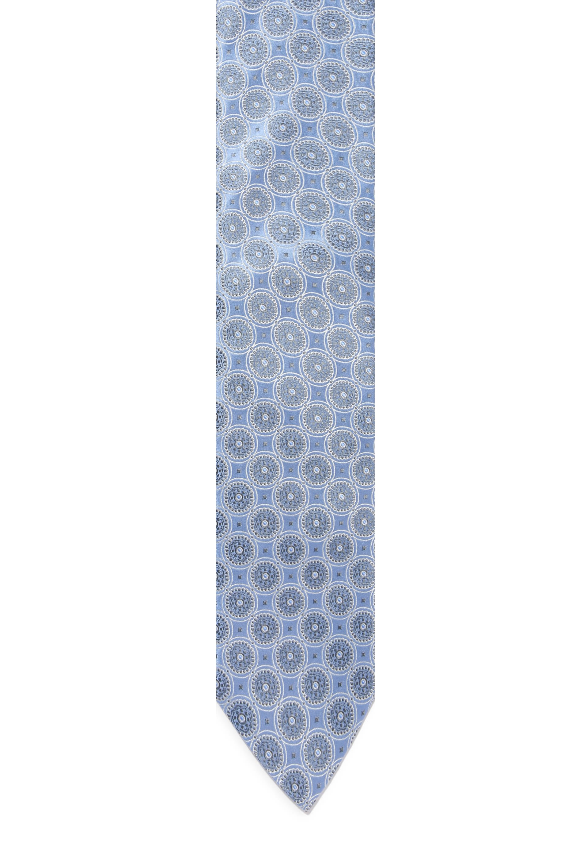 Medallion Woven Silk Tie
