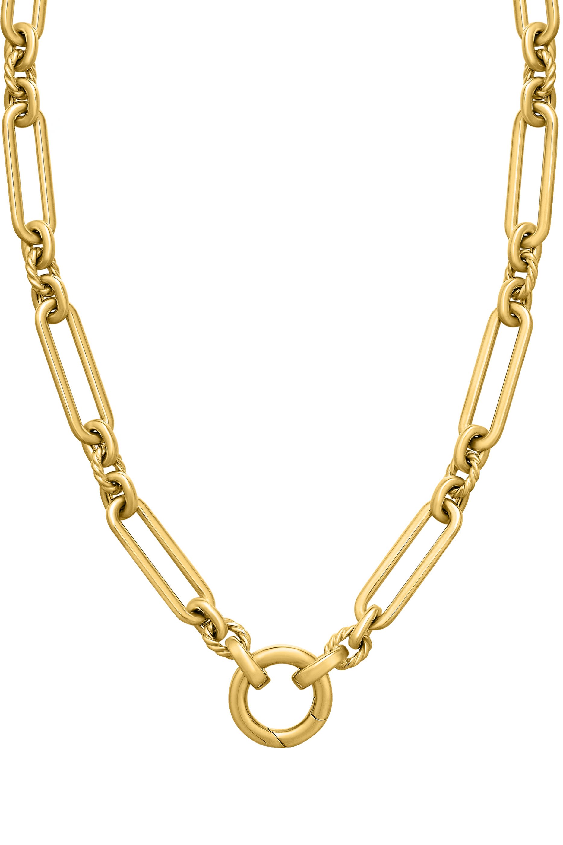 Lexington Chain Necklace, 18k Yellow Gold