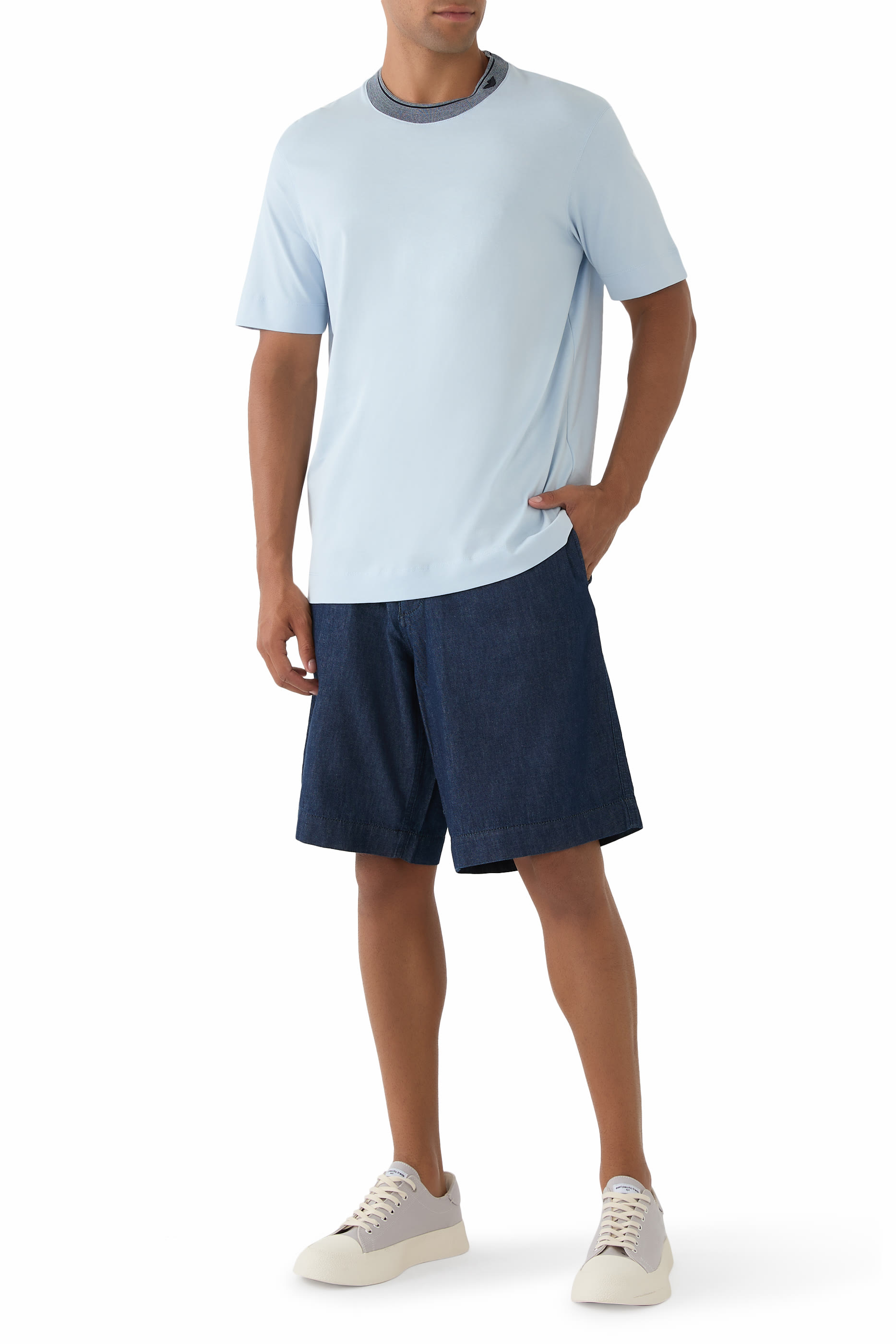 ASV Chambray Denim Bermuda Shorts