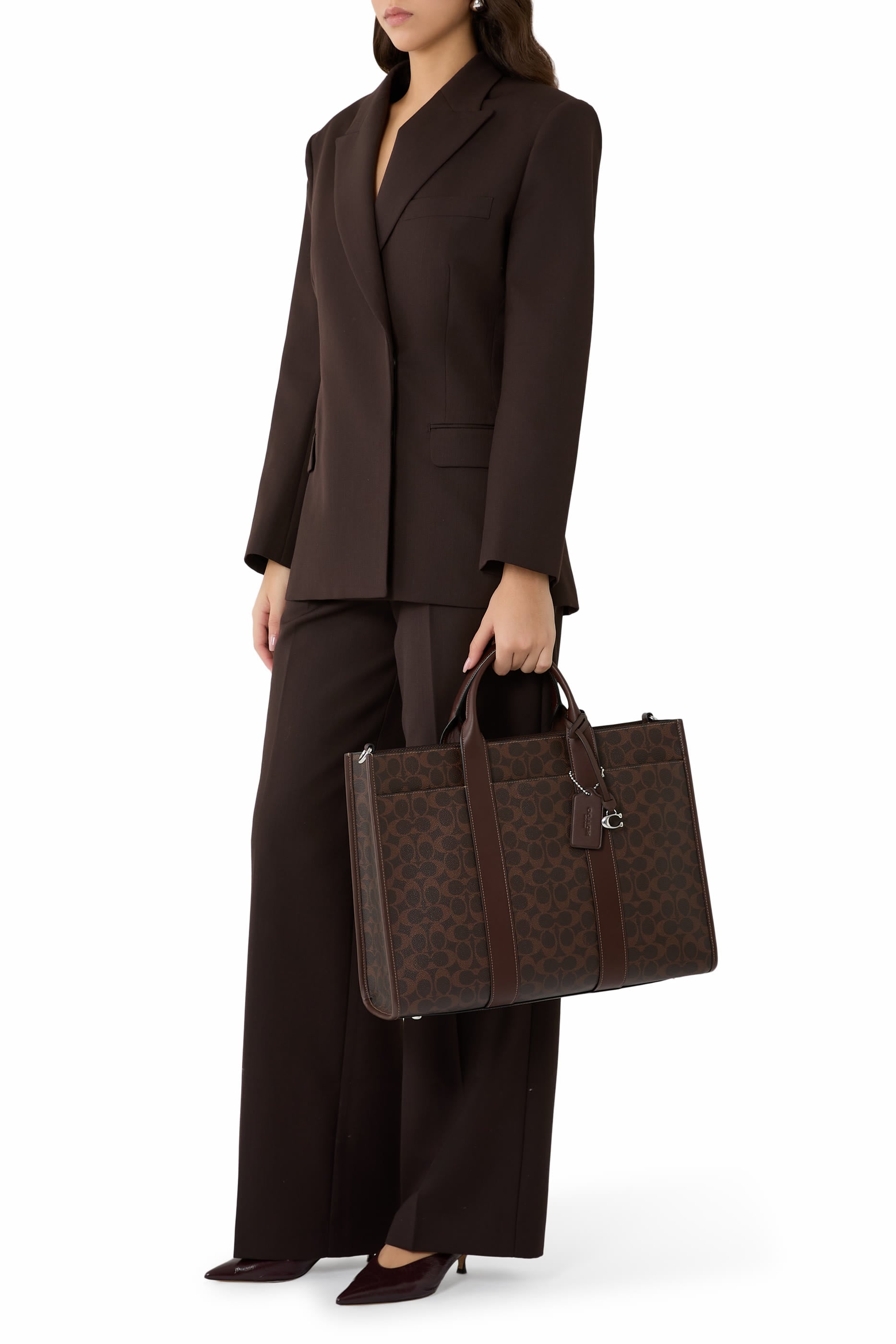 Wesley Signature Canvas Tote Bag