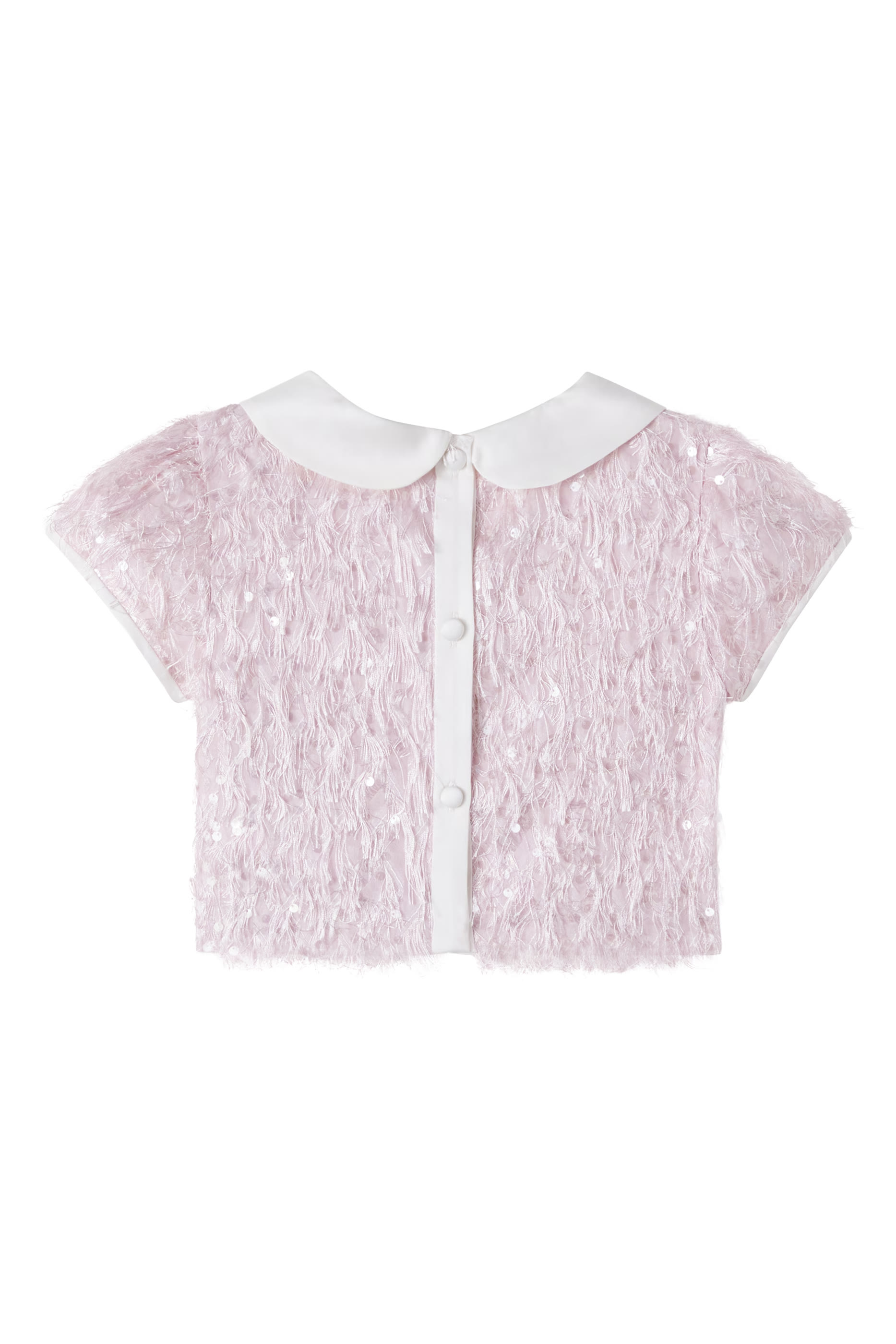 Kids Bon Ton Fancy Fringe Top