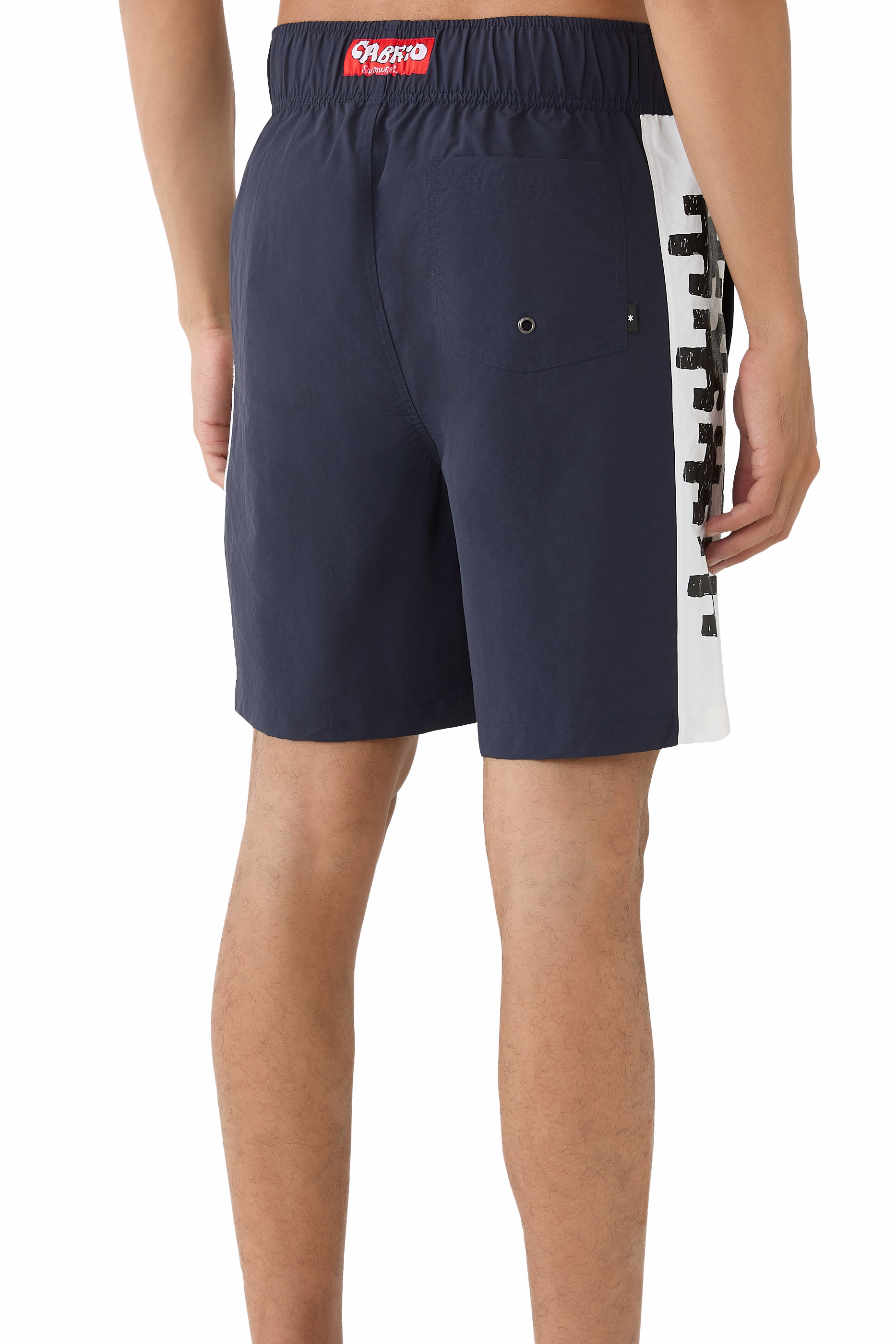 Contrast Band Swimshorts