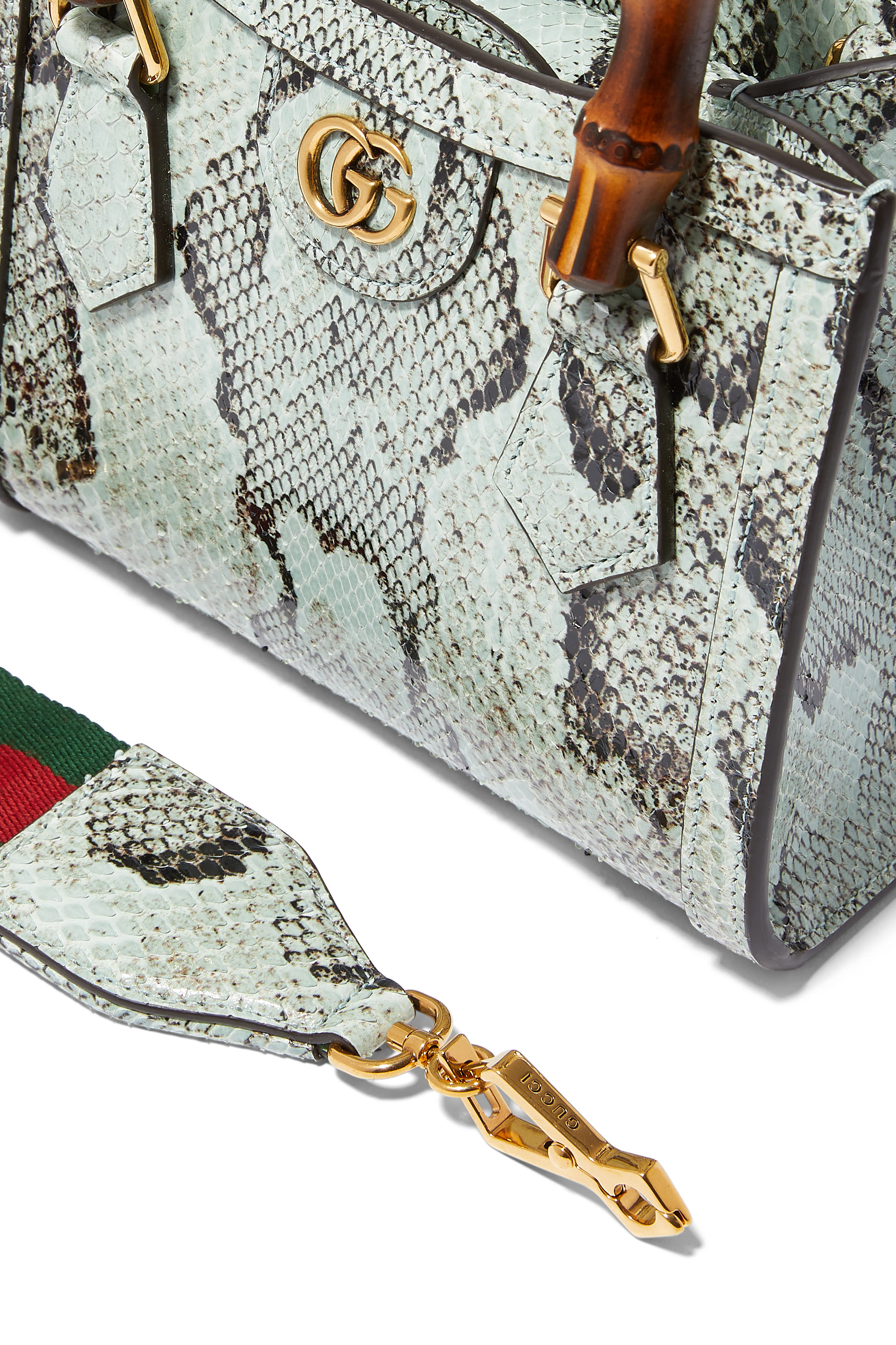 Diana Mini Python Tote Bag