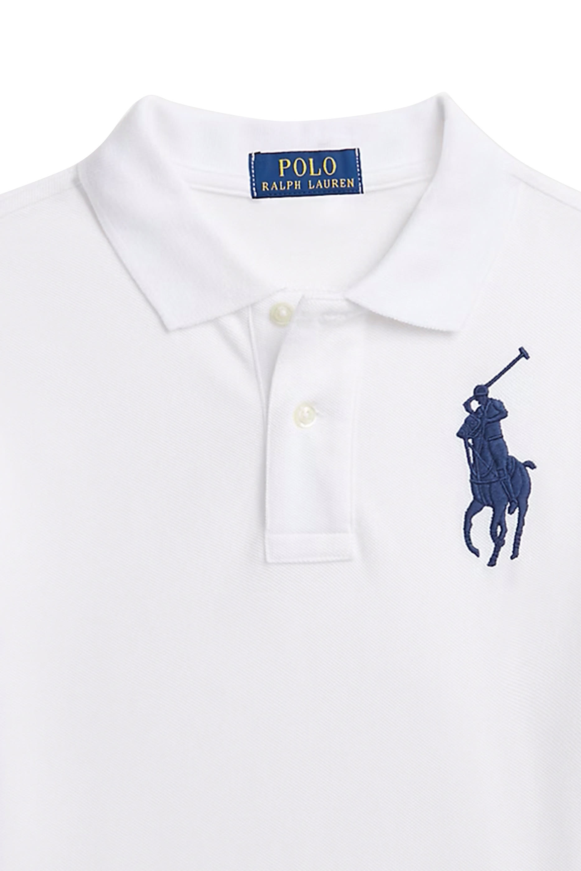 Kids Polo Pony-Embroidered Cotton Polo Shirt
