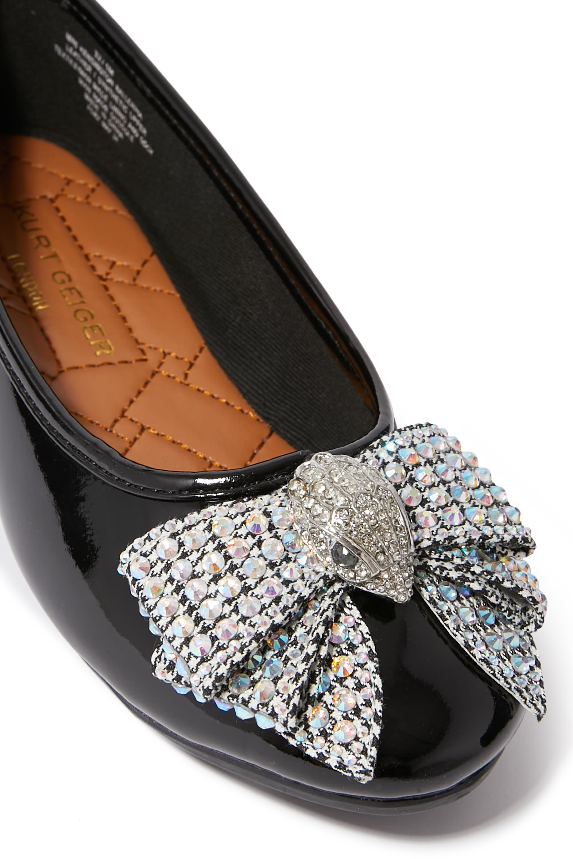 Kids Mini Eagle Bow Ballet Flats