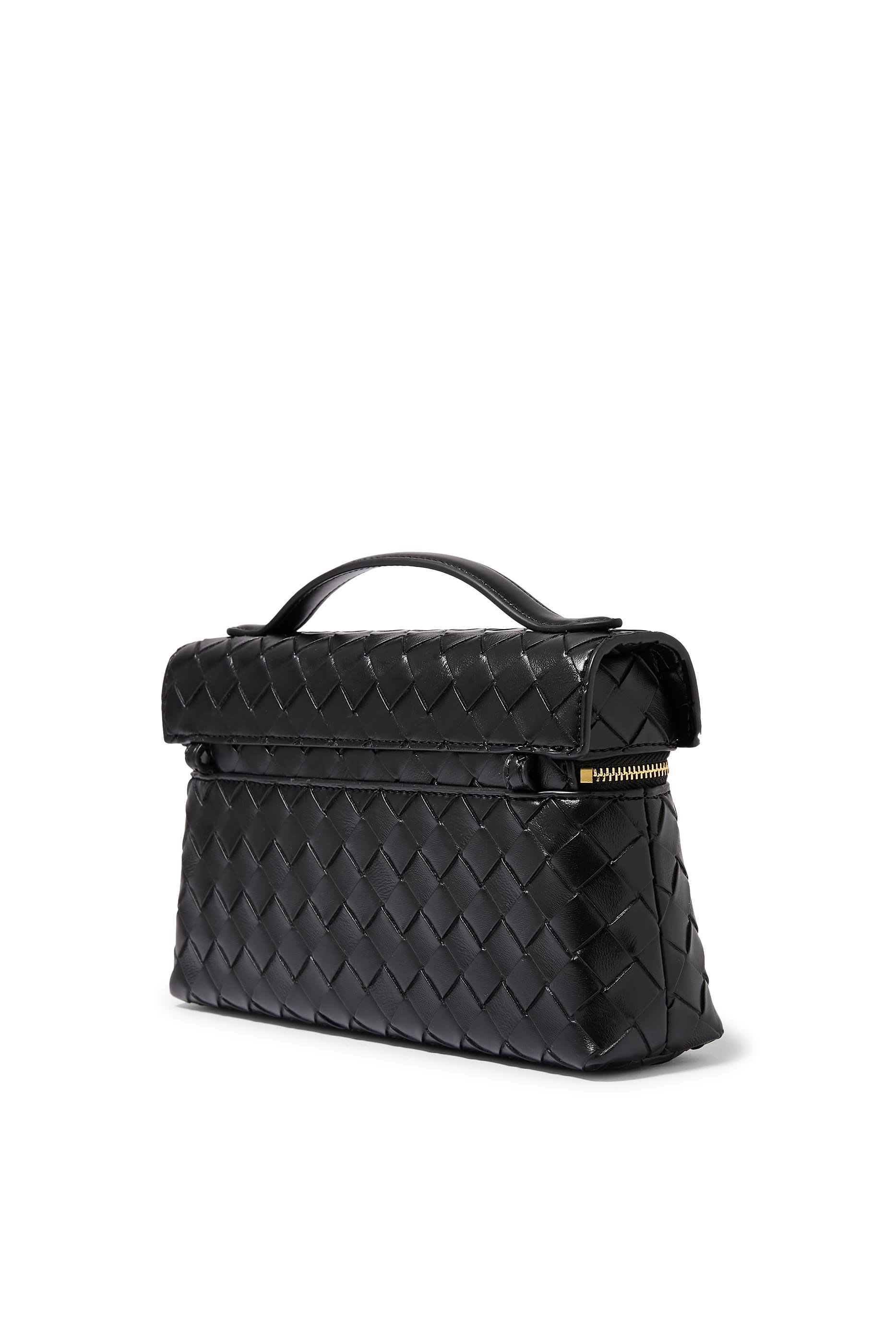 Thea Weave Texture Top Handle Bag 