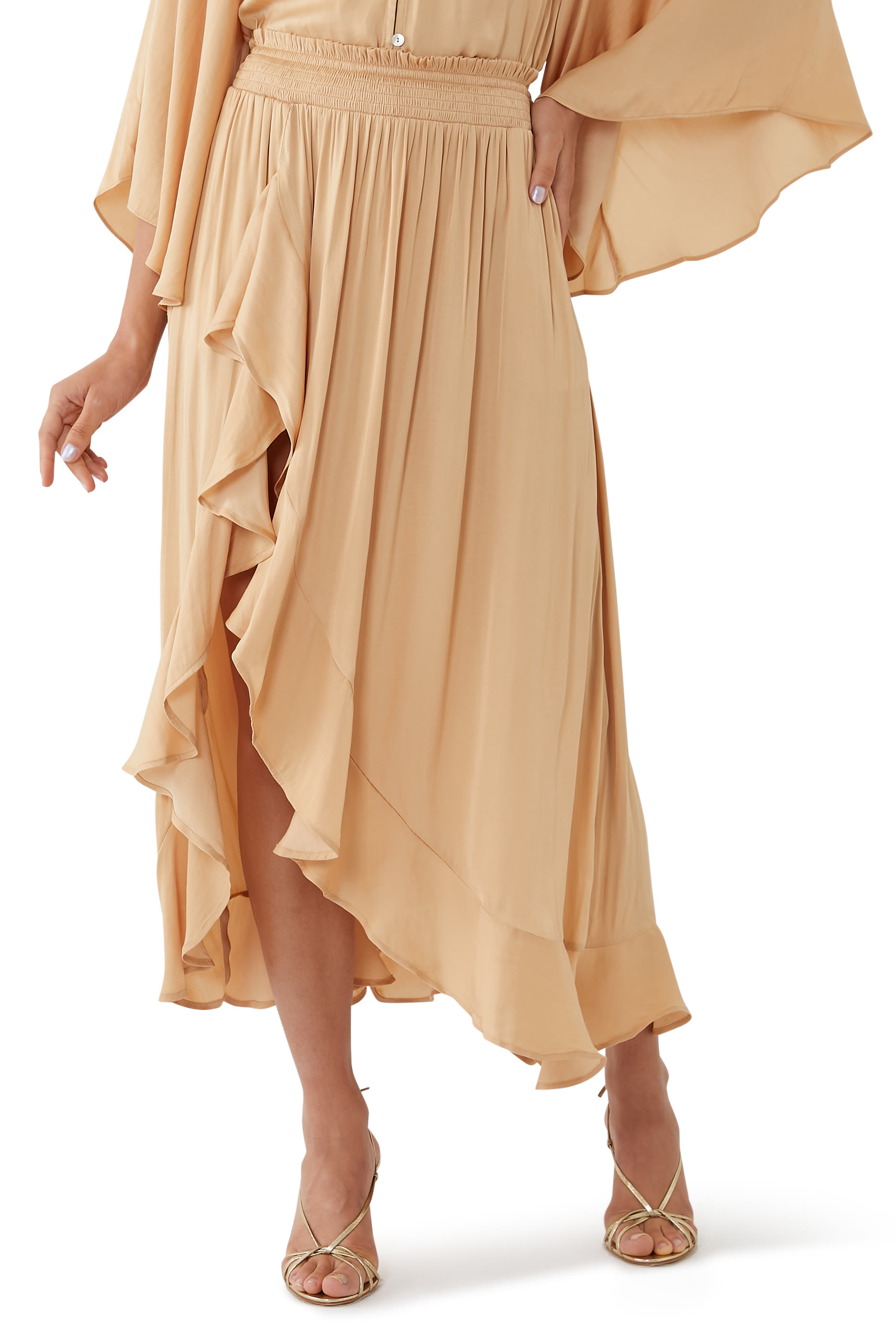 Kate Front Split Maxi Skirt