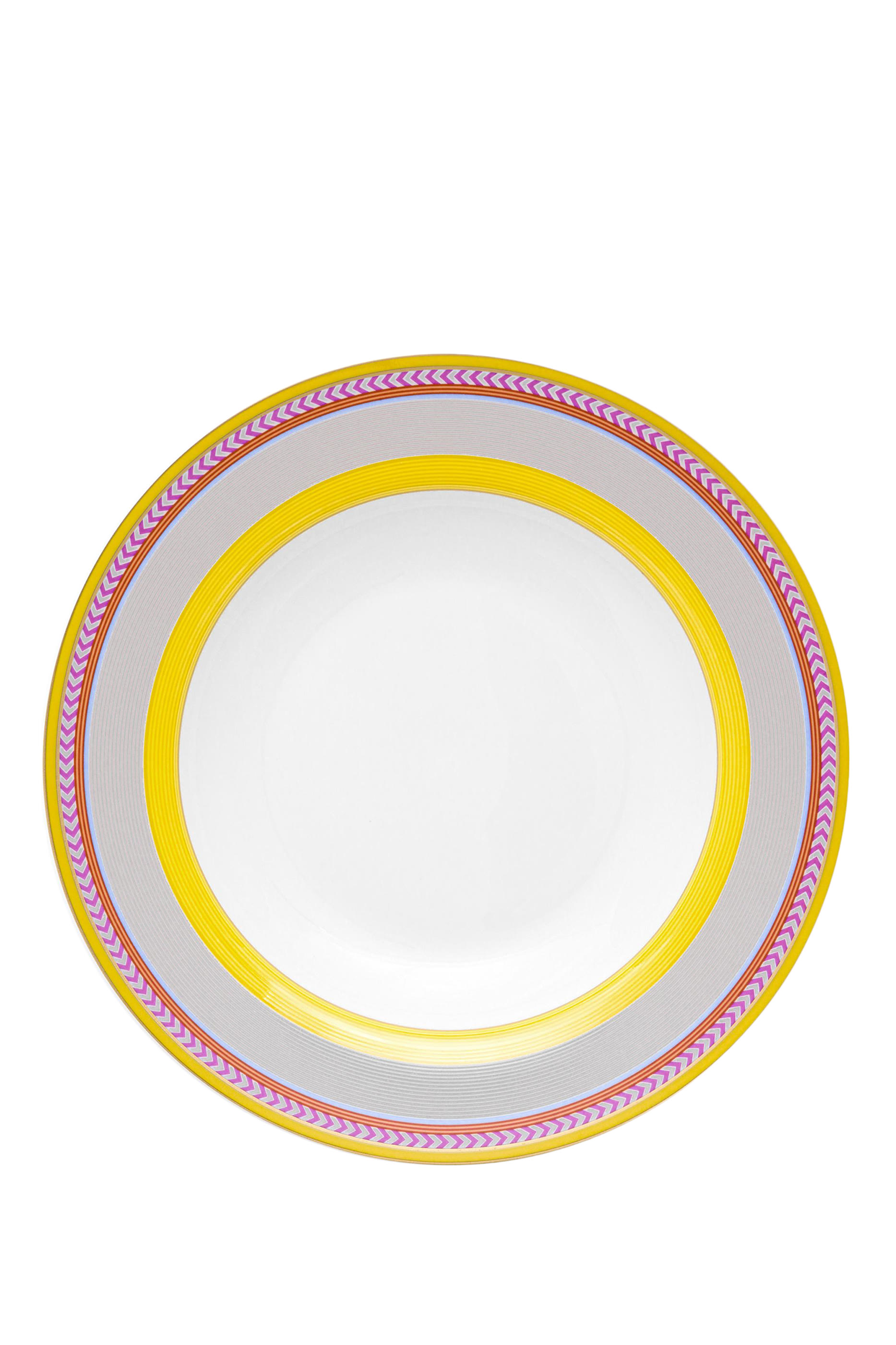 Chique Stripes Deep Plate
