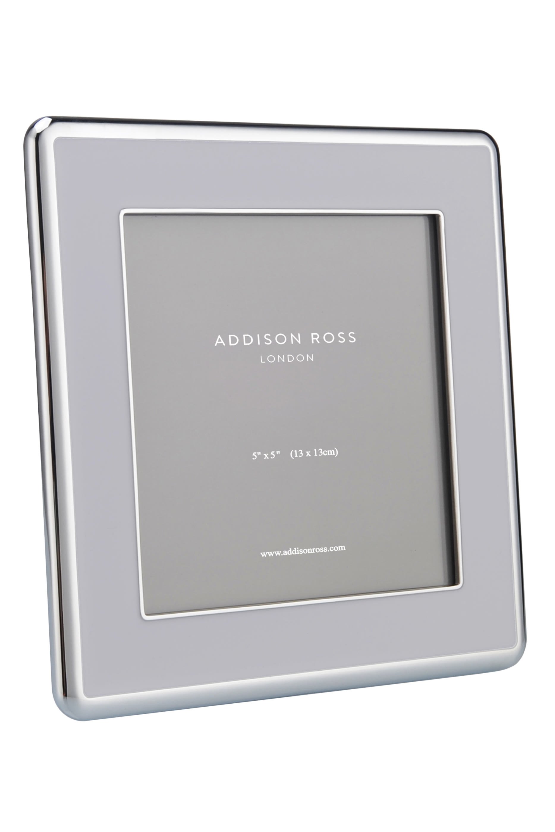 Curve Frame, Enamel & Silver 8x10