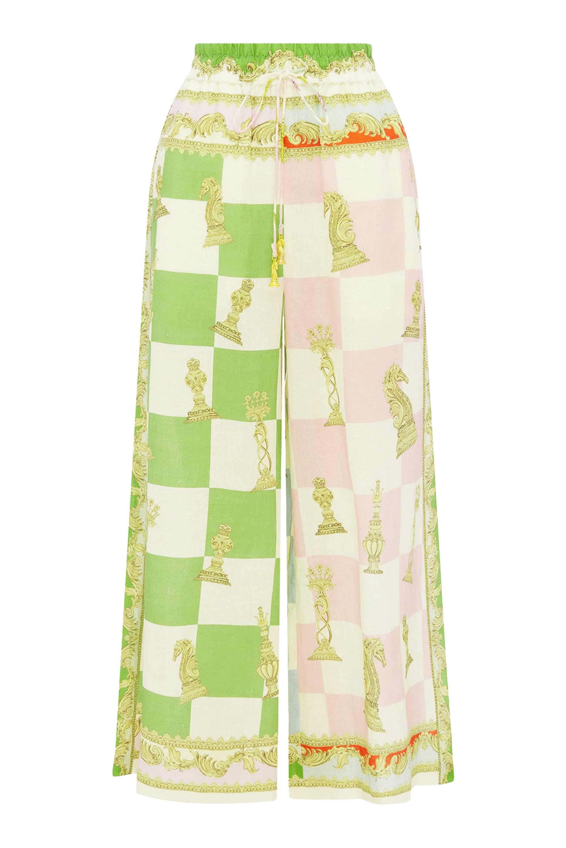 Checkmate Linen Pants