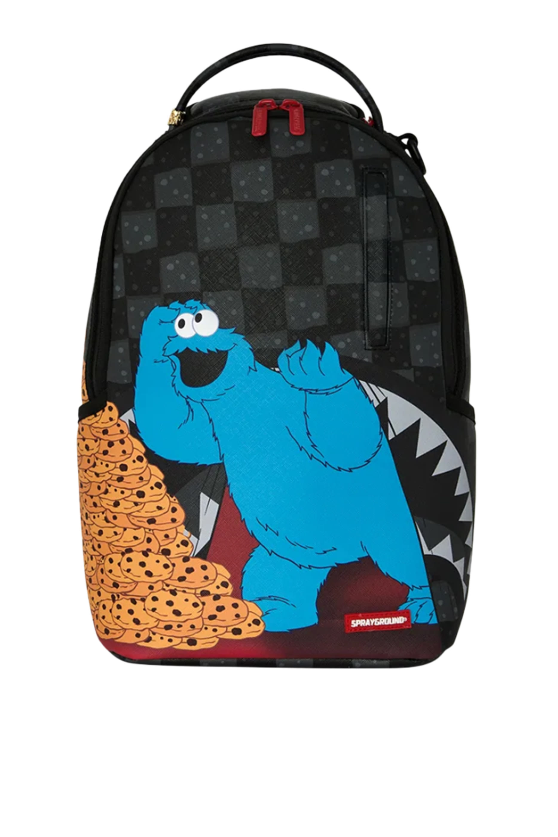 Kids Sesame Street Cookie Monster Stack Em High Mini DLXV Backpack