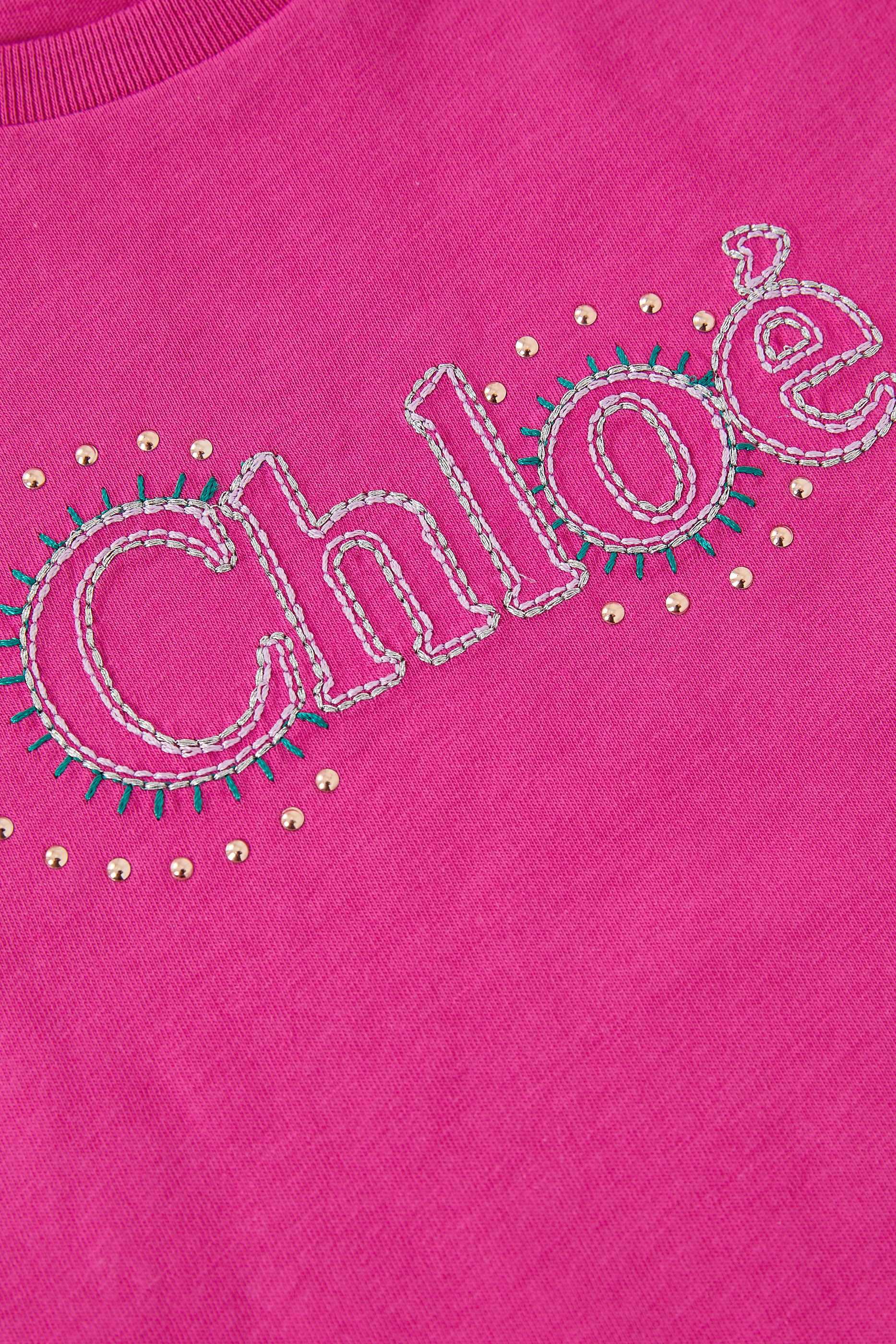 Kids Embroidered Logo T-Shirt