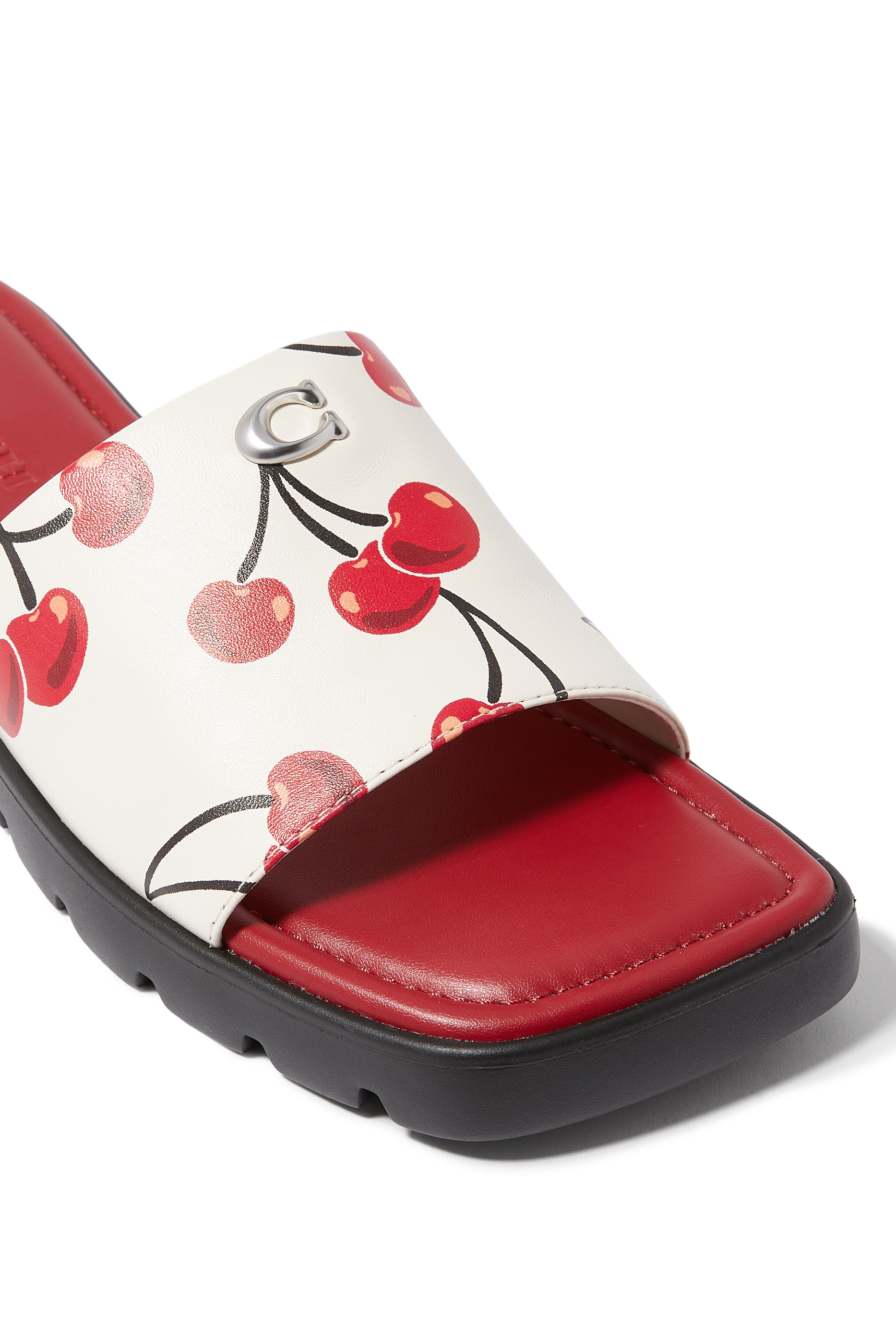 Cherry Print Florence Sandals