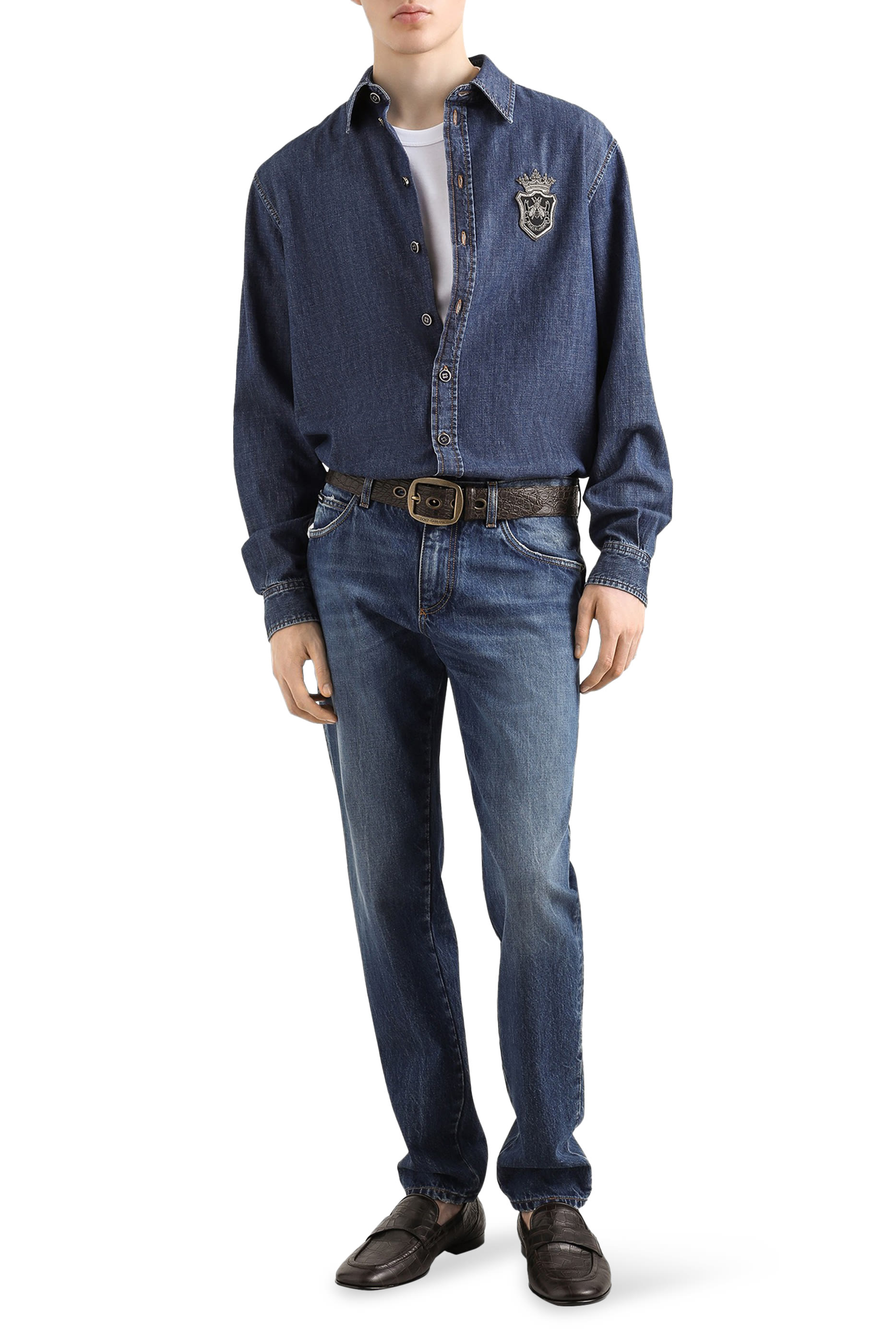 Loose Stretch Denim Jeans