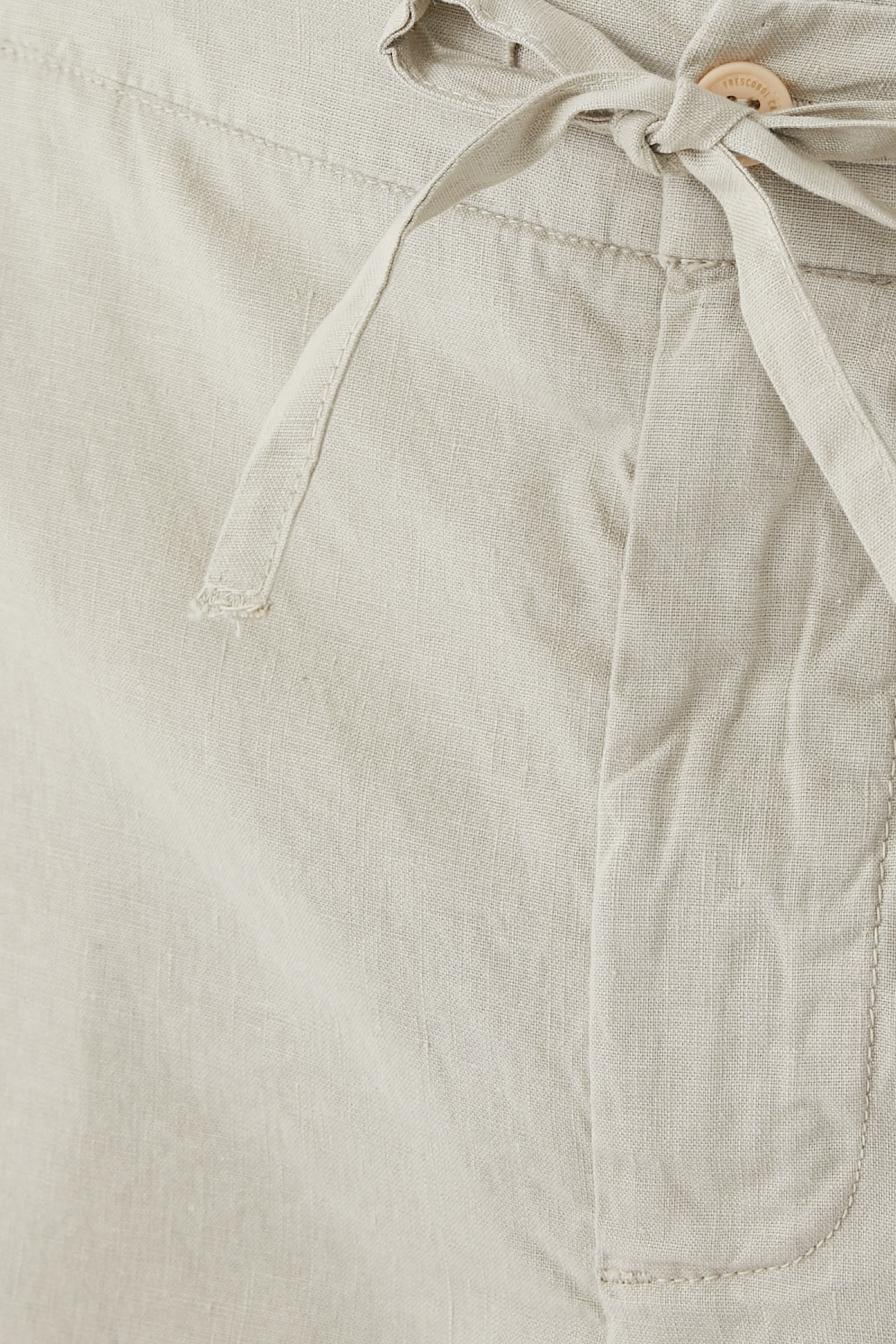 Sergio Stretch Linen-cotton Blend Shorts