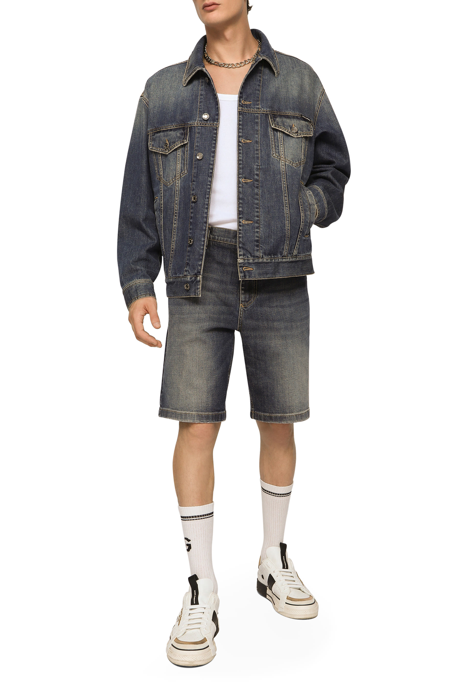 Stretch Denim Jacket