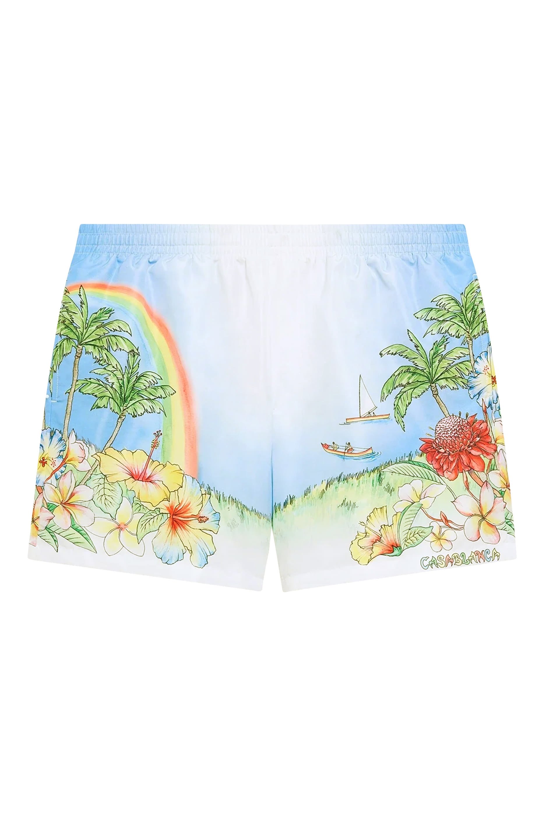 Aloha Silk Shorts 