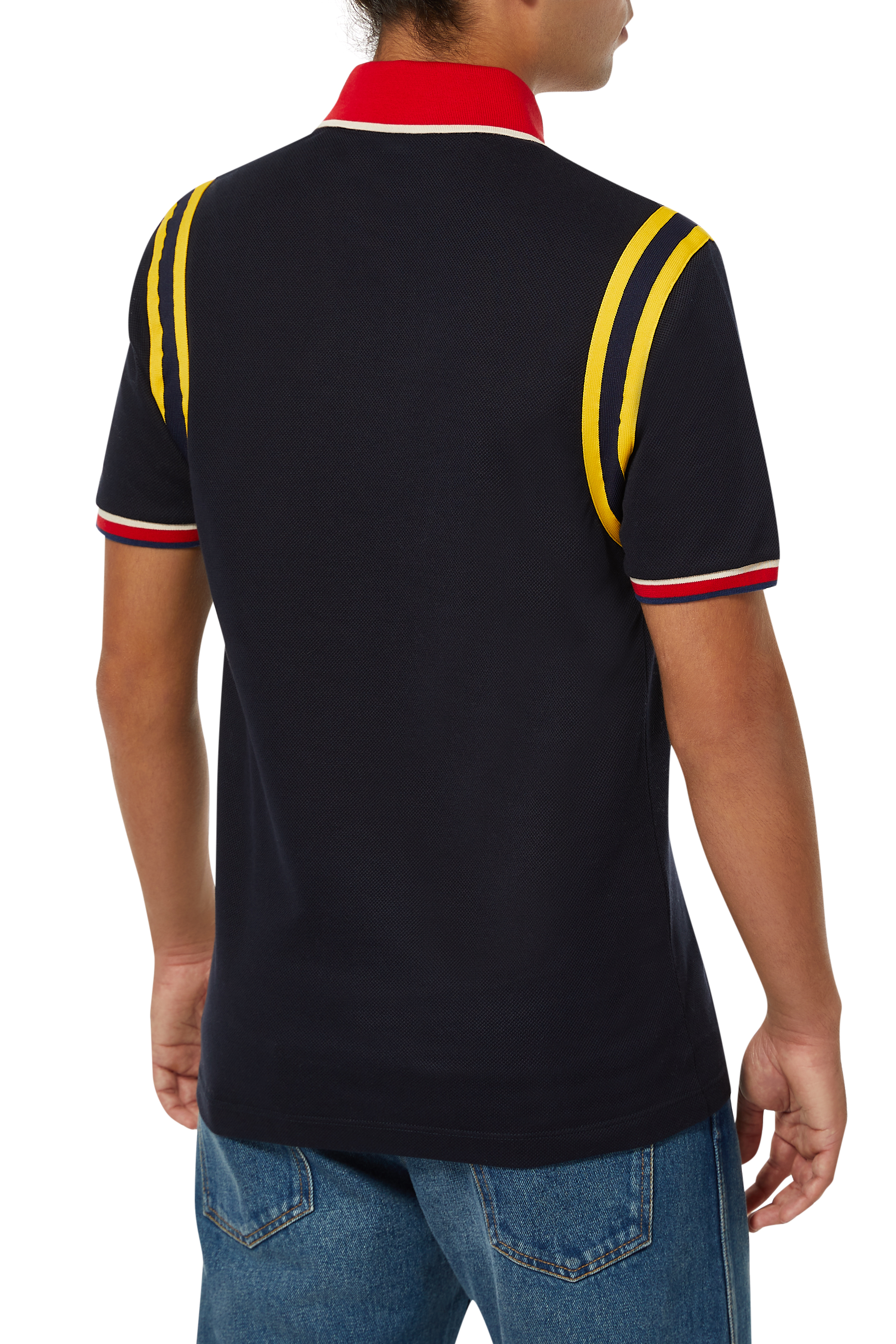 Cotton Polo With Bee