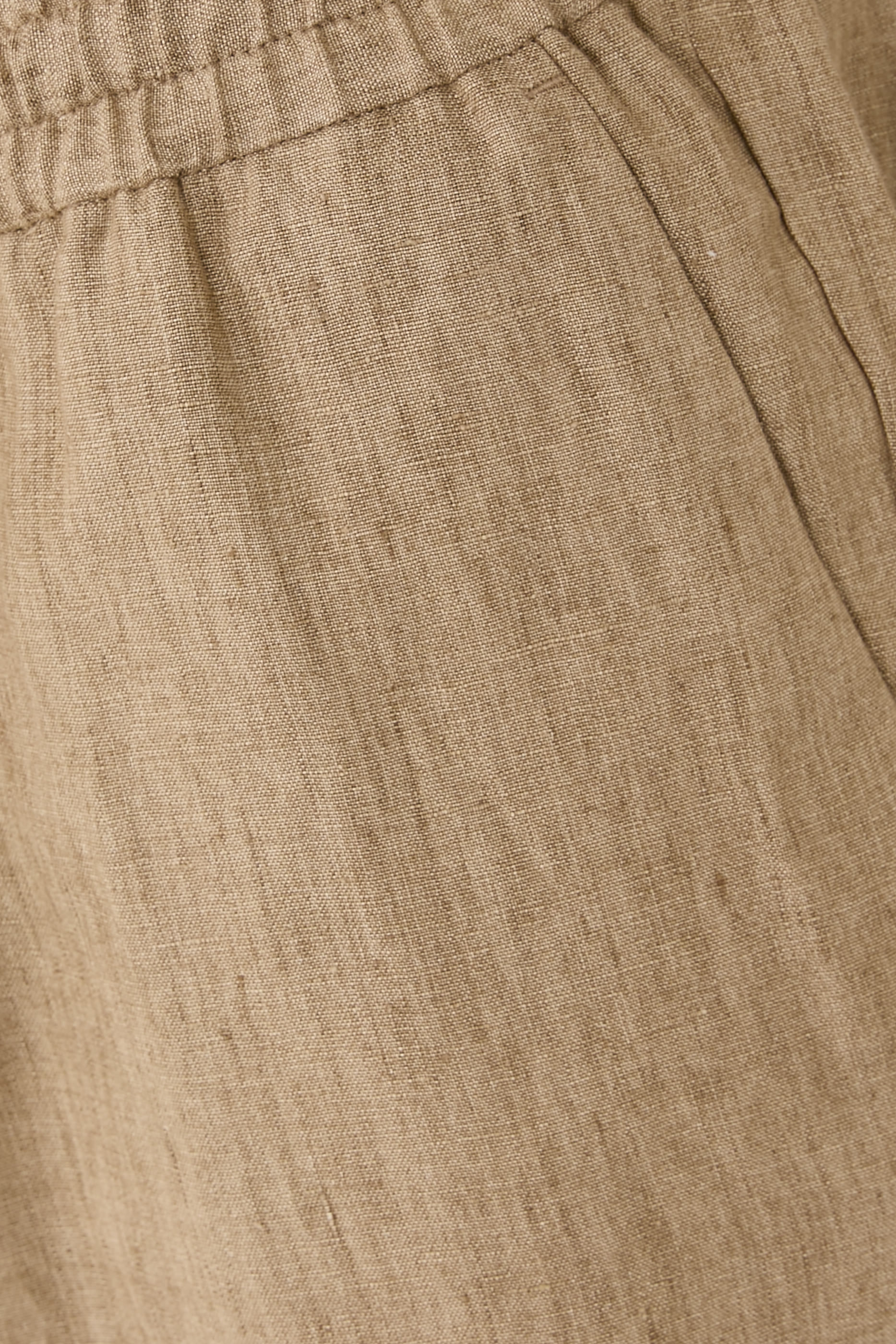 Linen Drawstring Trousers