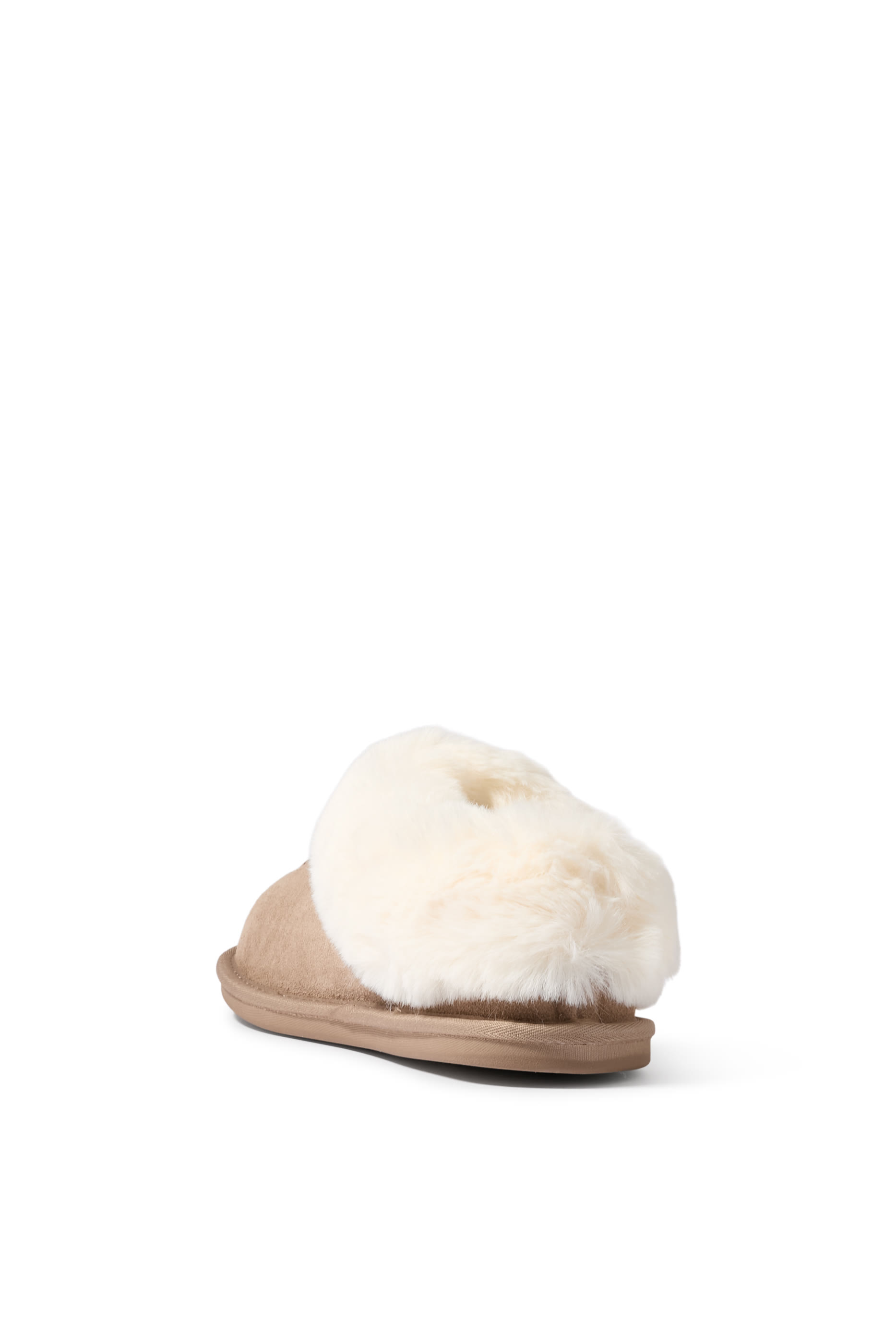 Suede Mule Slippers